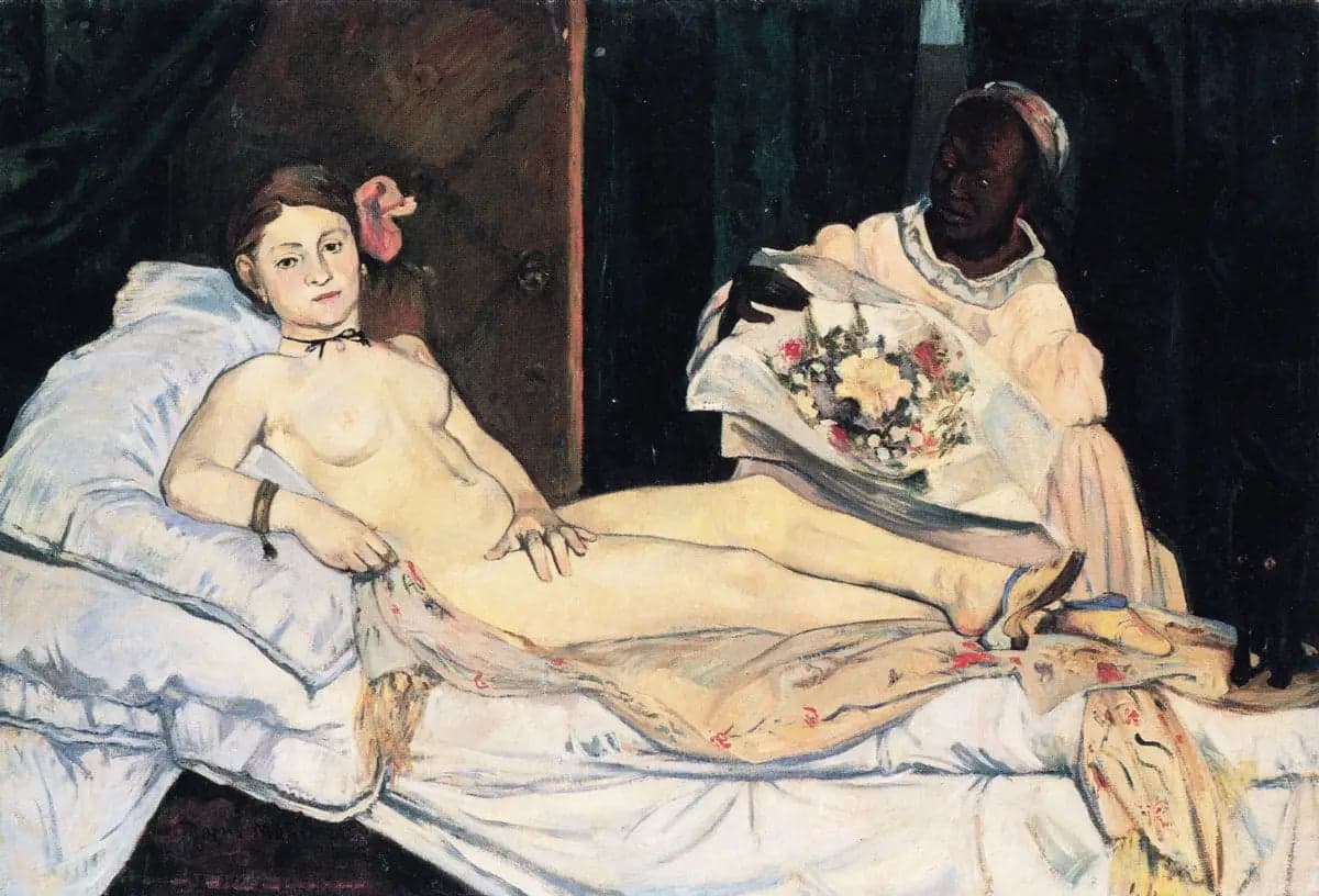 Olympia, copy after Manet