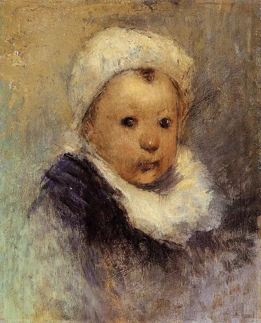 Portrait of a Child, Perhaps Aline Gauguin