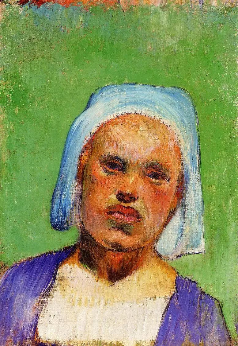 Portrait of a Pont-Aven woman, perhaps Marie Louarn