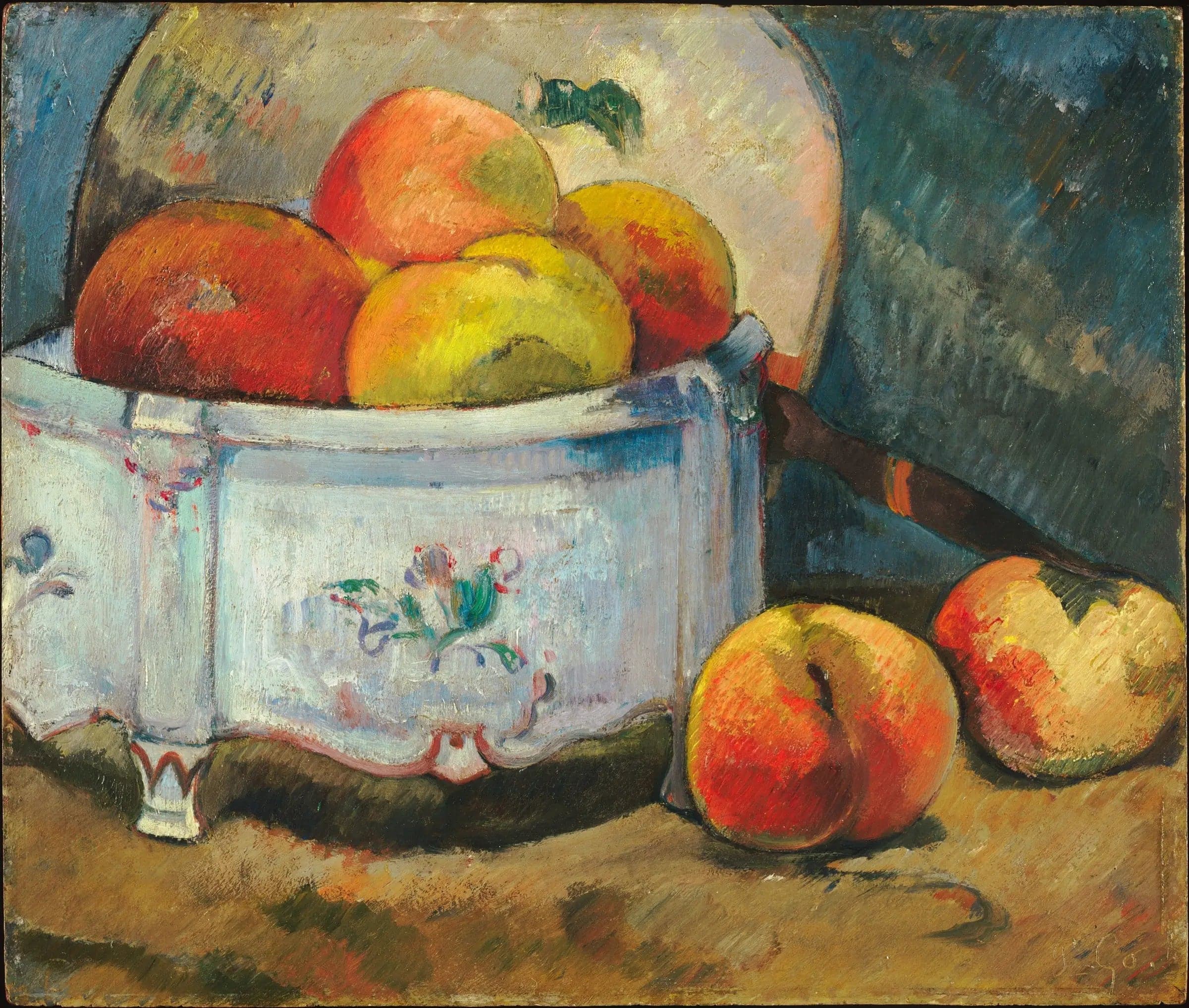 Still Life with Peaches