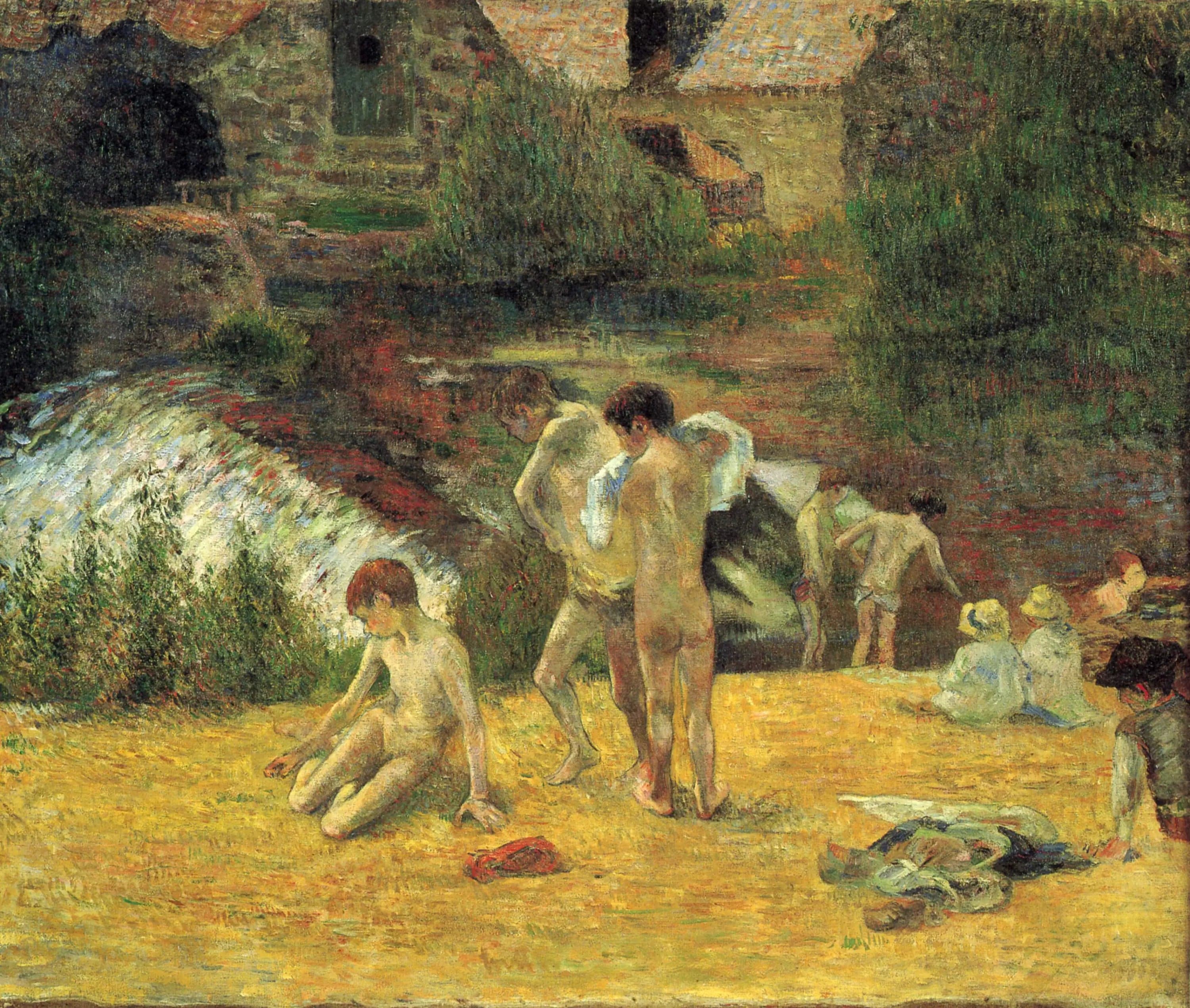The Bathing at the Mill of Bois D'Amour