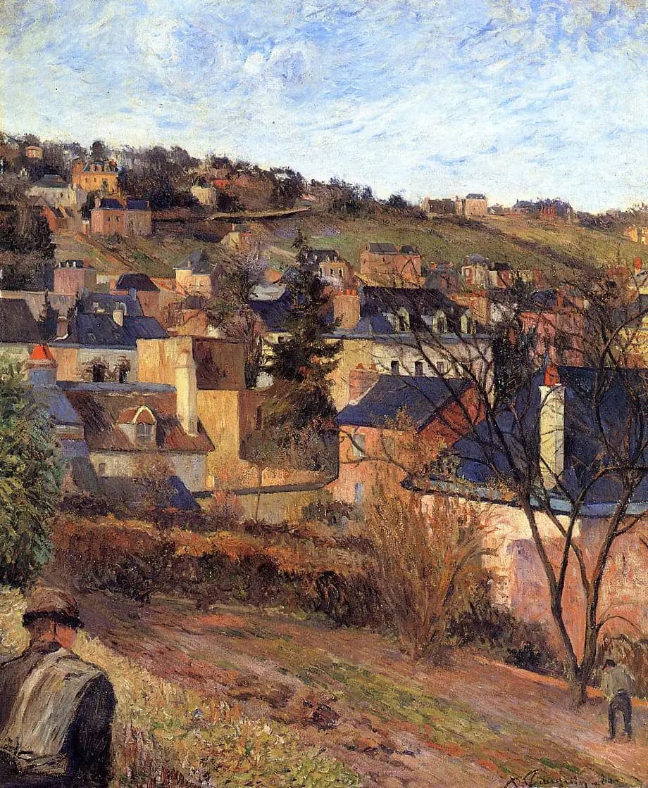 The Blue Roofs, Rouen
