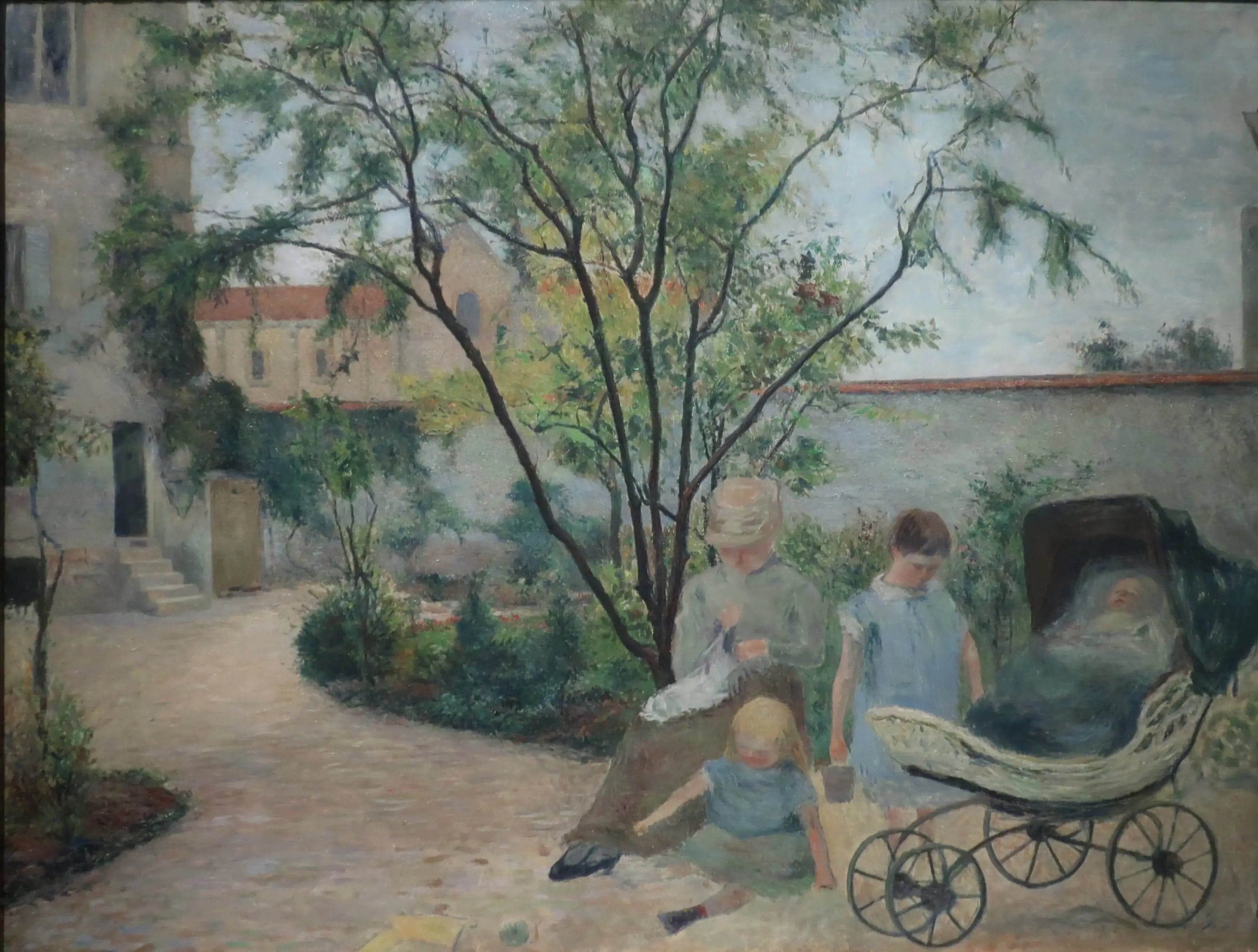 The Painter's Family in the Garden, Carcel Street