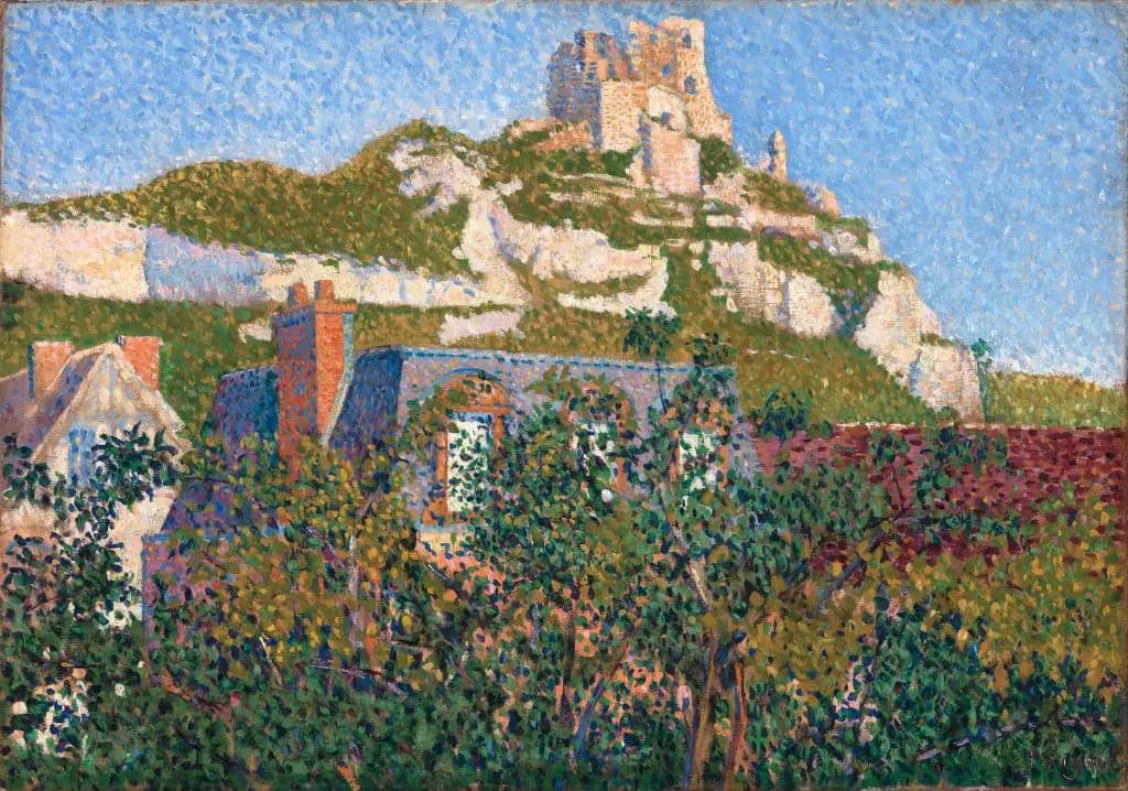 Château Gaillard, view from my window, Petit-Andely