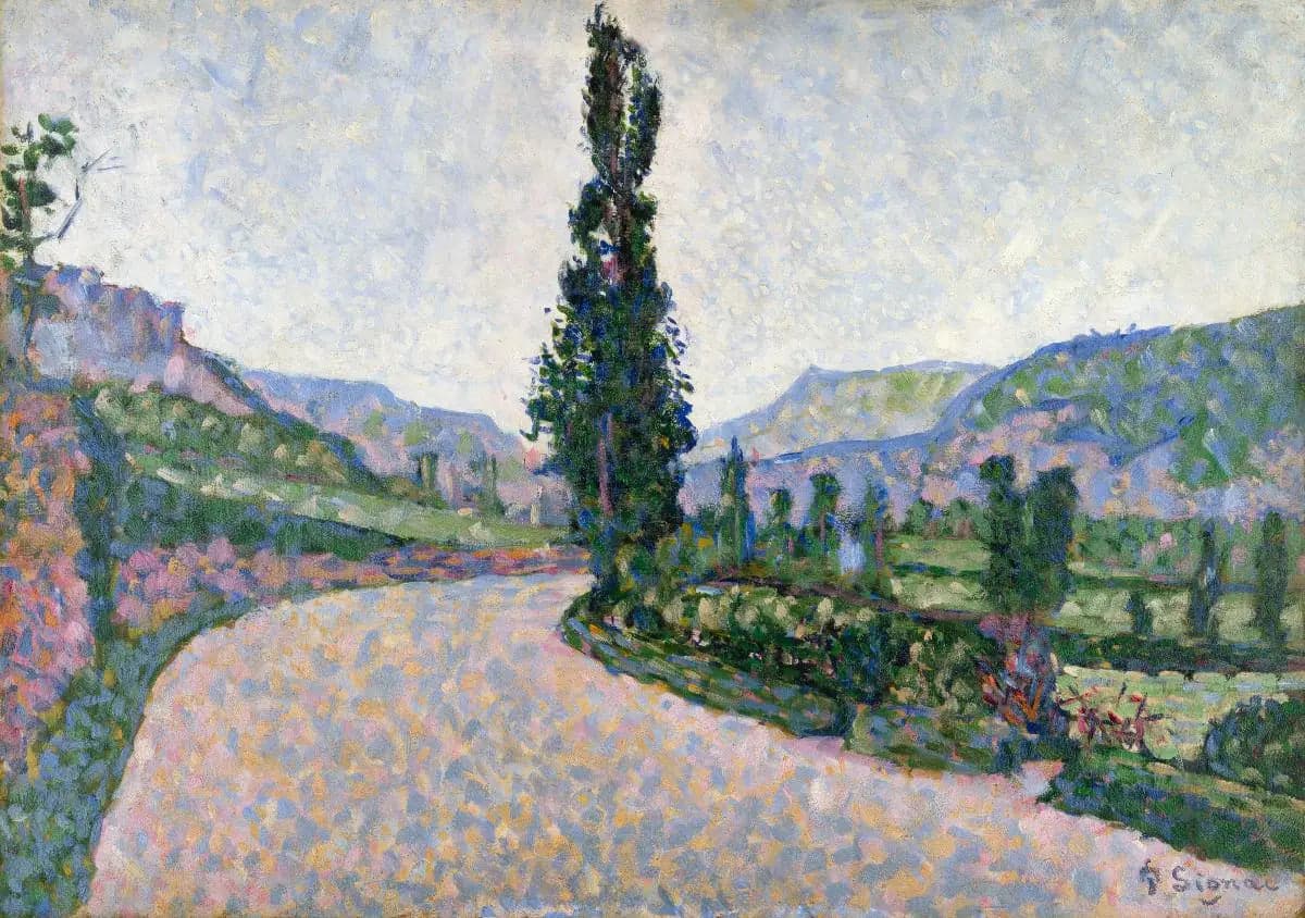 Comblat-le-Château. The Poplar