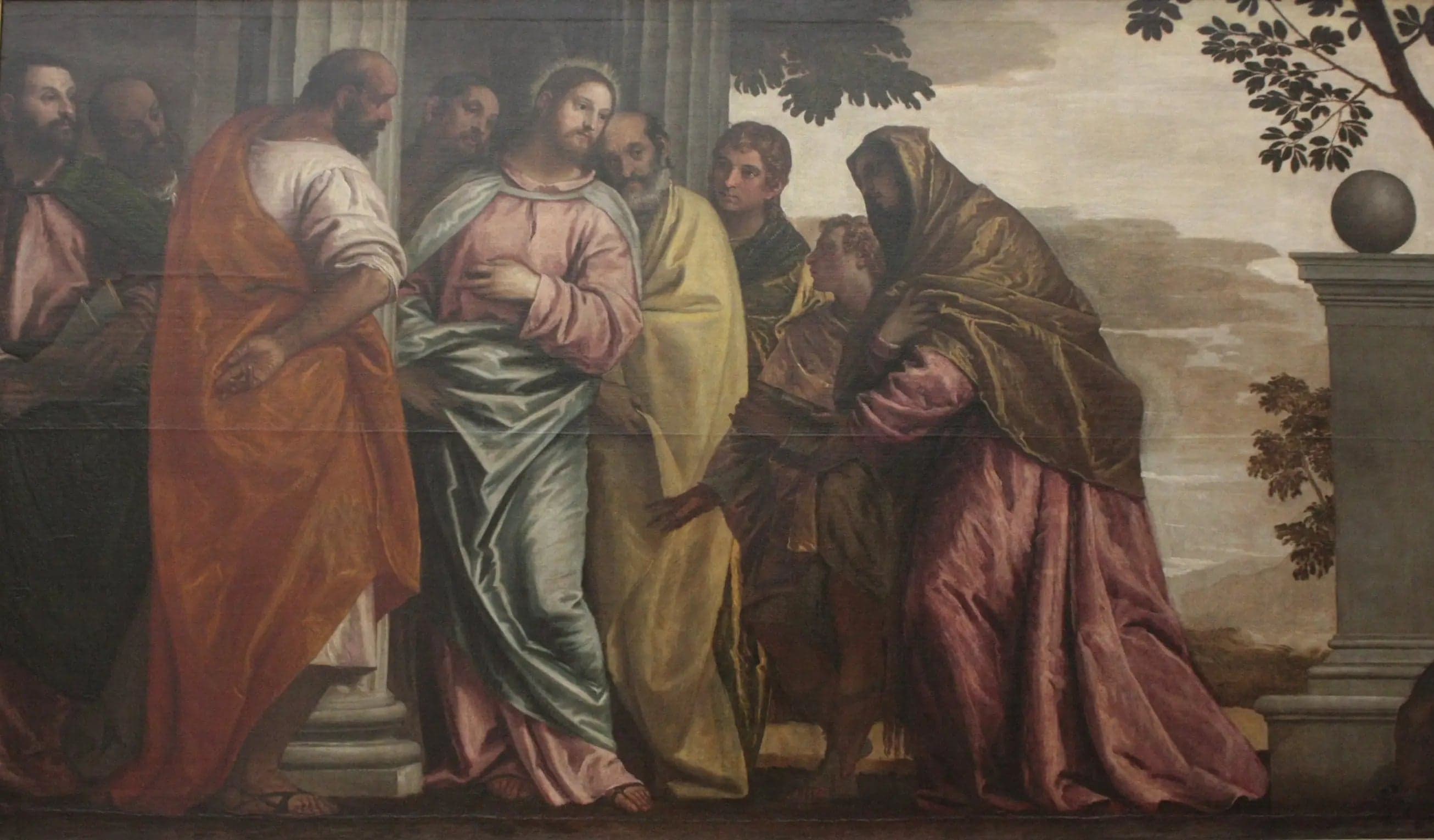 Christ Meeting the Woman and the Sons of Zebedee