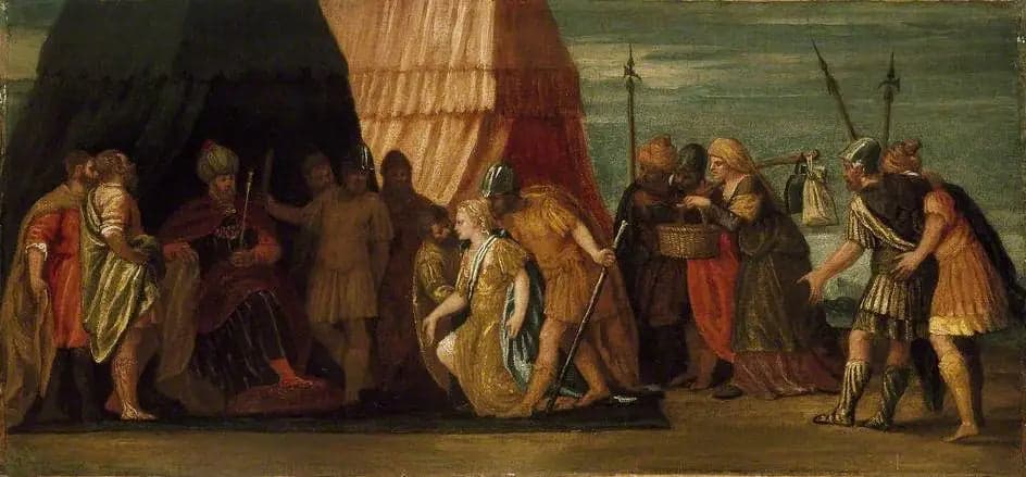 Judith Reçu Par Holopherne