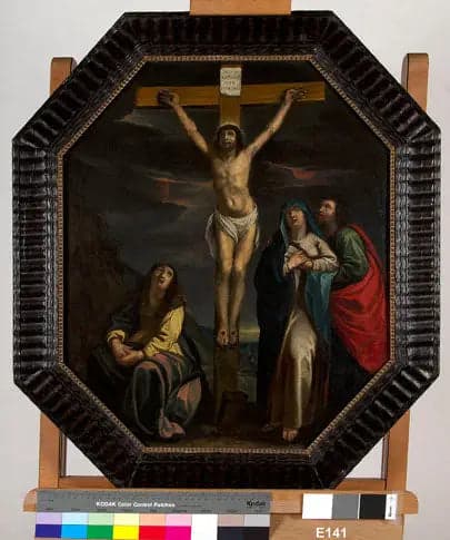The Christ on the cross