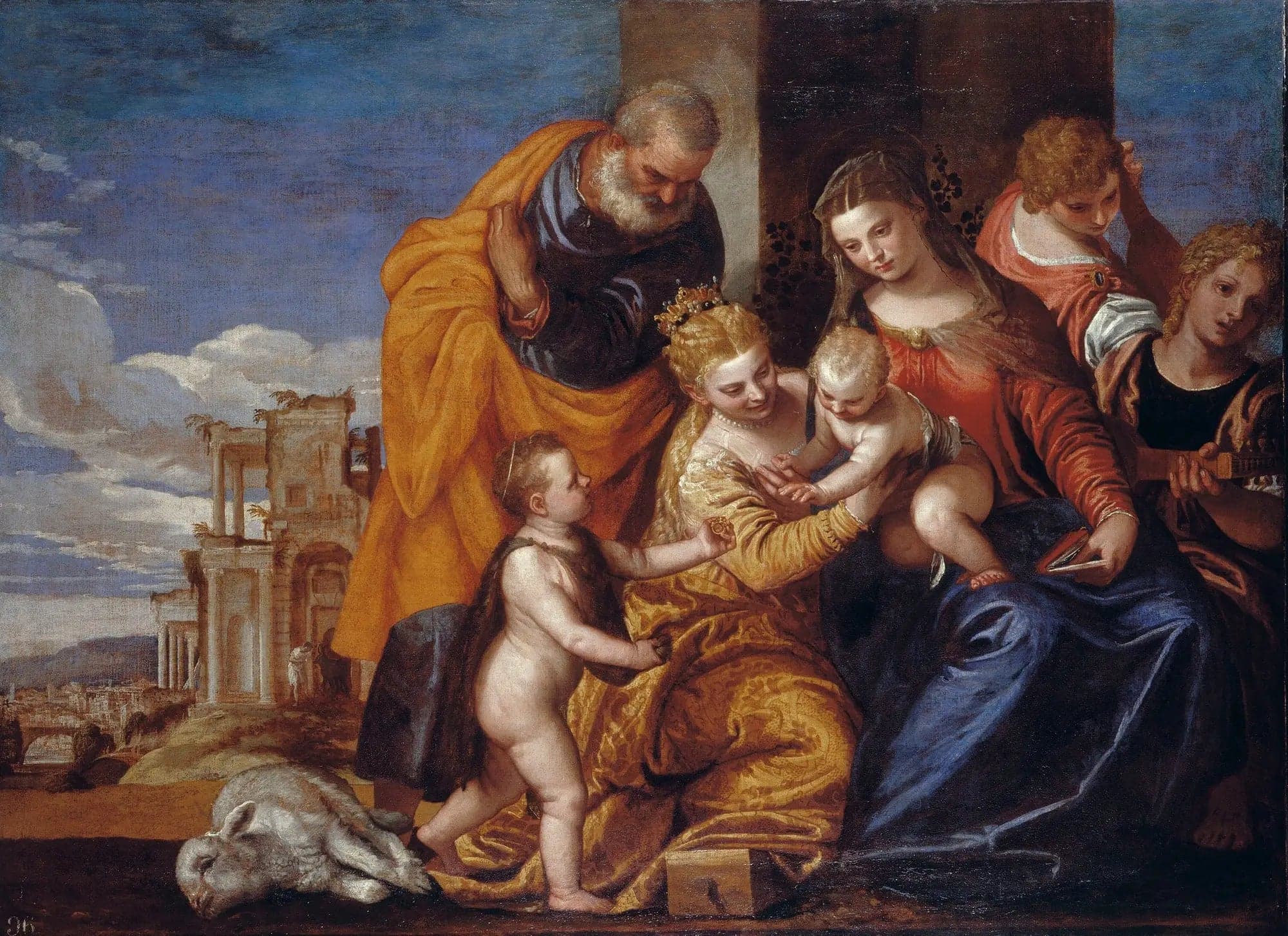 The Mystic Marriage of Saint Catherine.