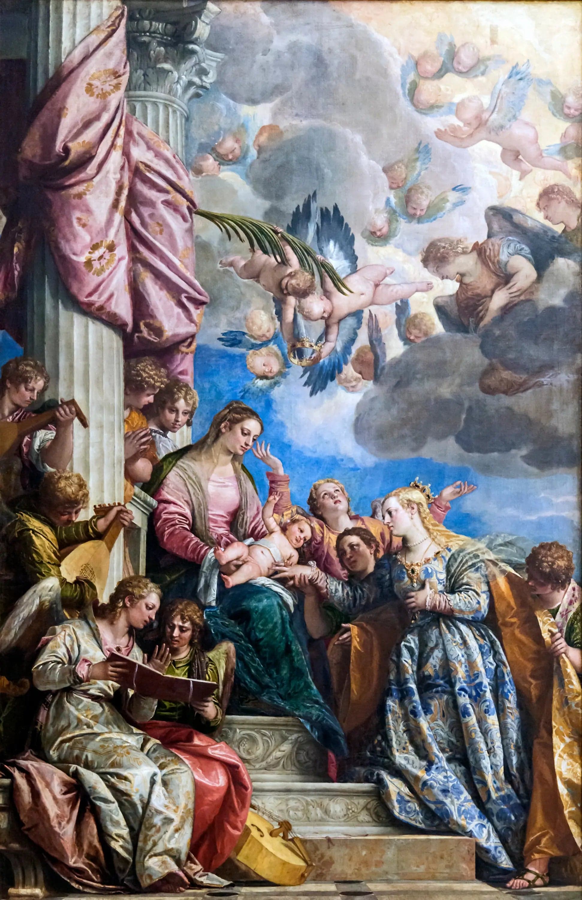 The Mystic Marriage of Saint Catherine