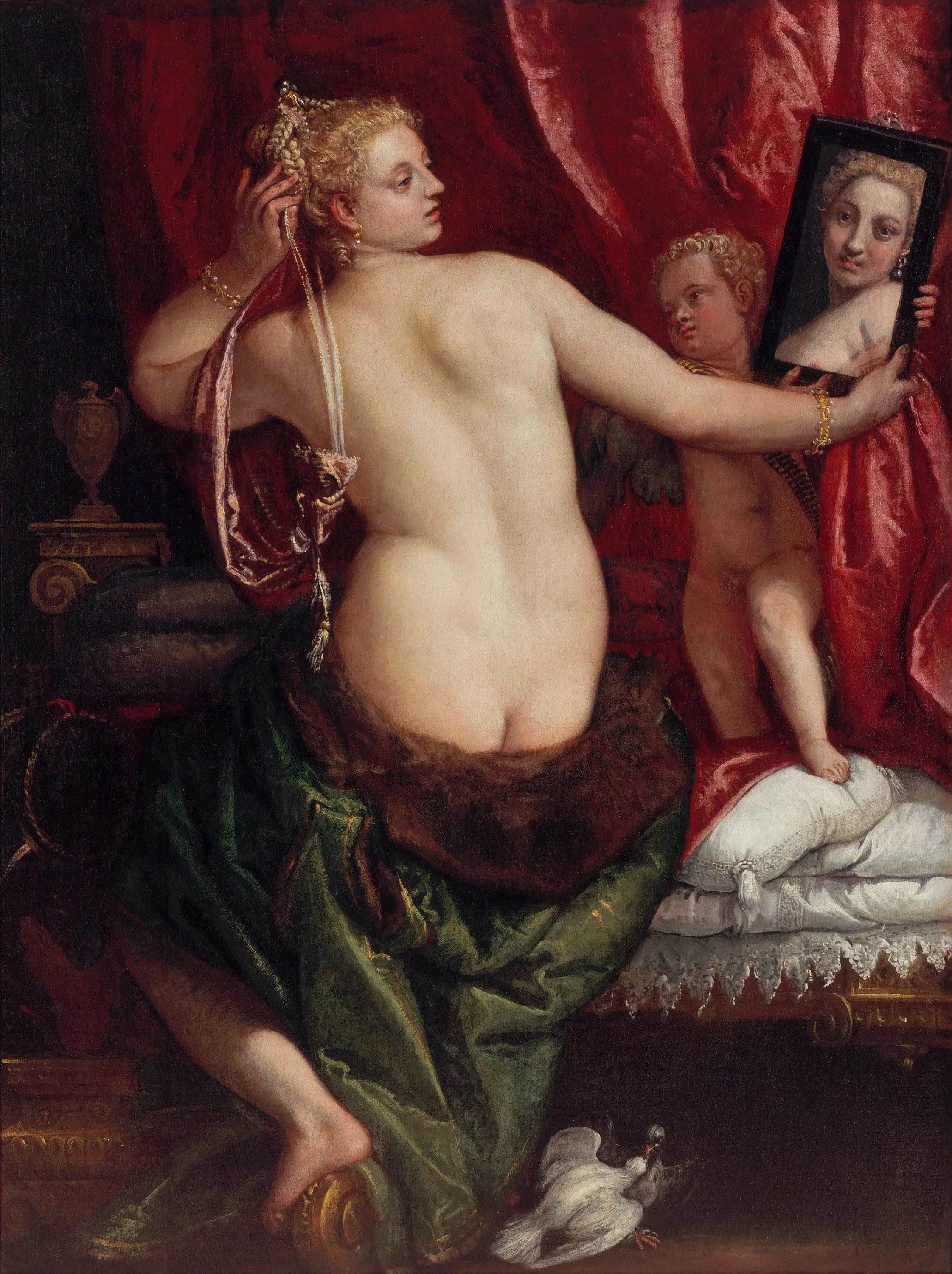 Venus at Her Toilet