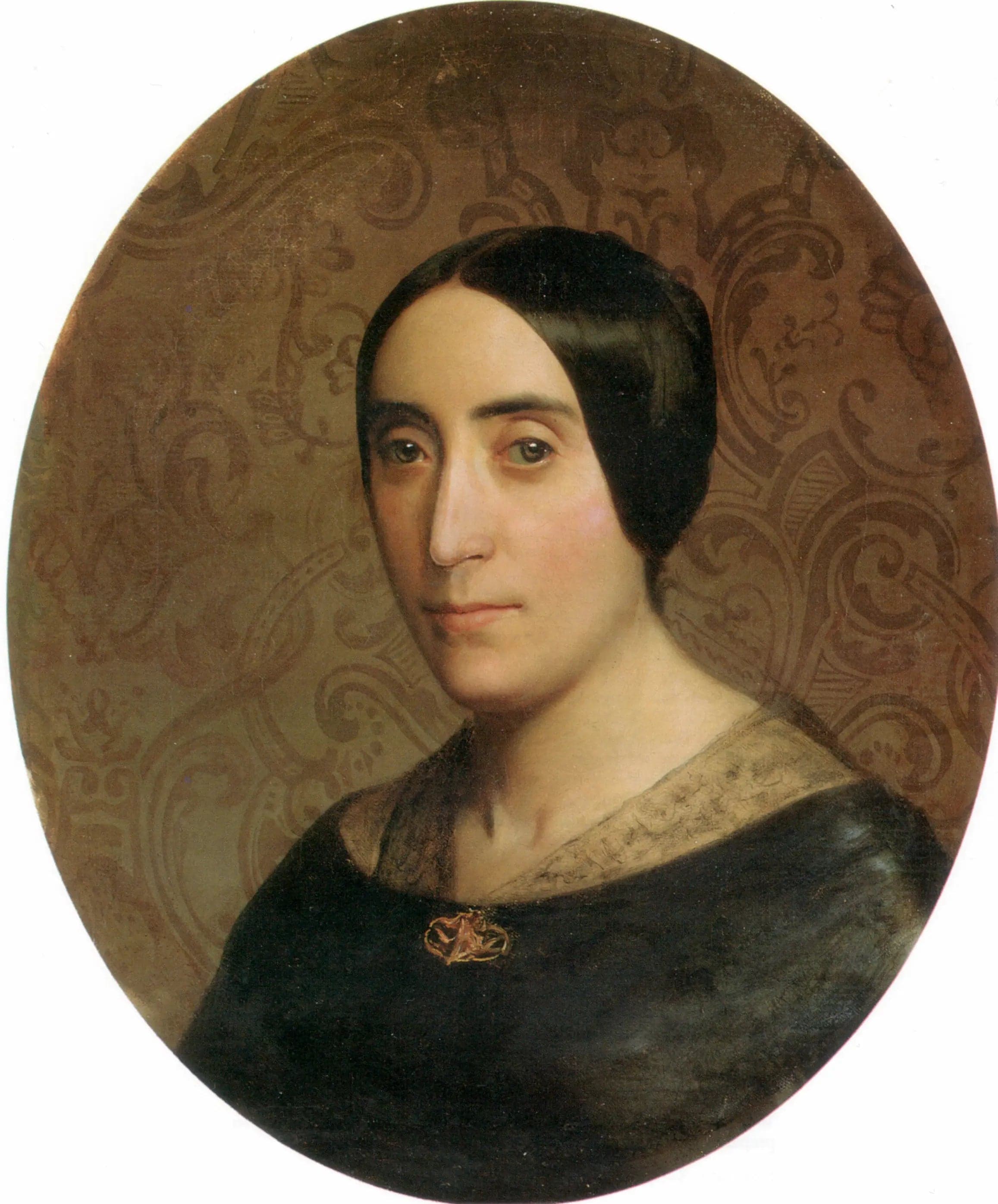 Portrait of Amélina Dufaud, wife of Bouguereau, aunt of the artist