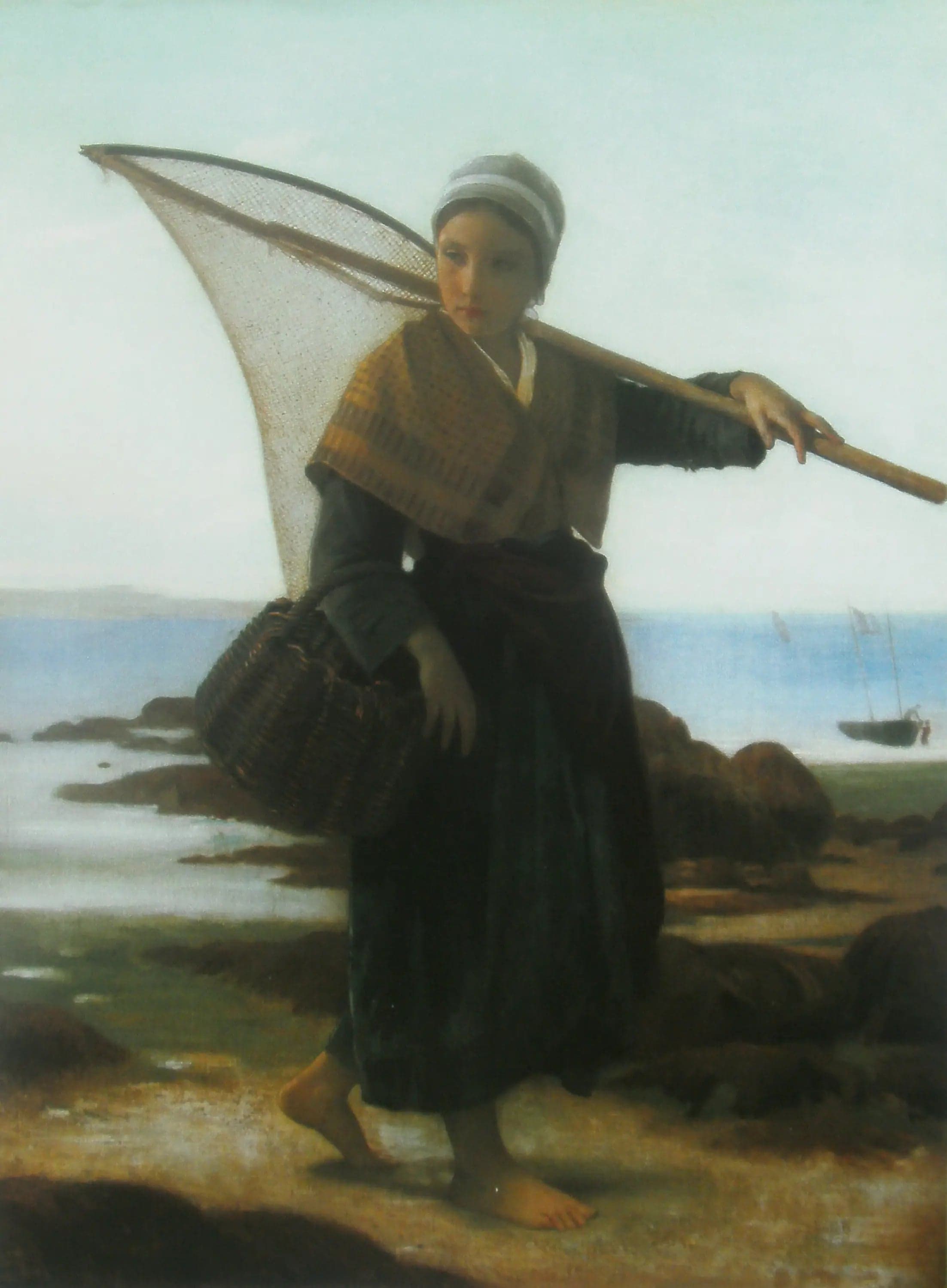 Shrimp Fisherwoman