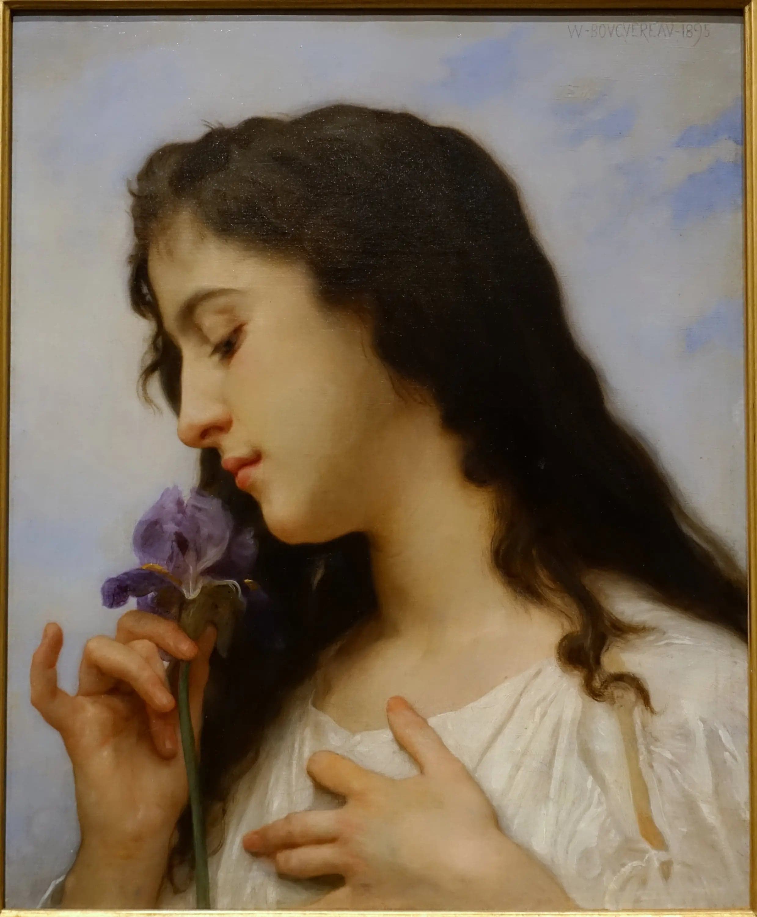 Woman with Iris