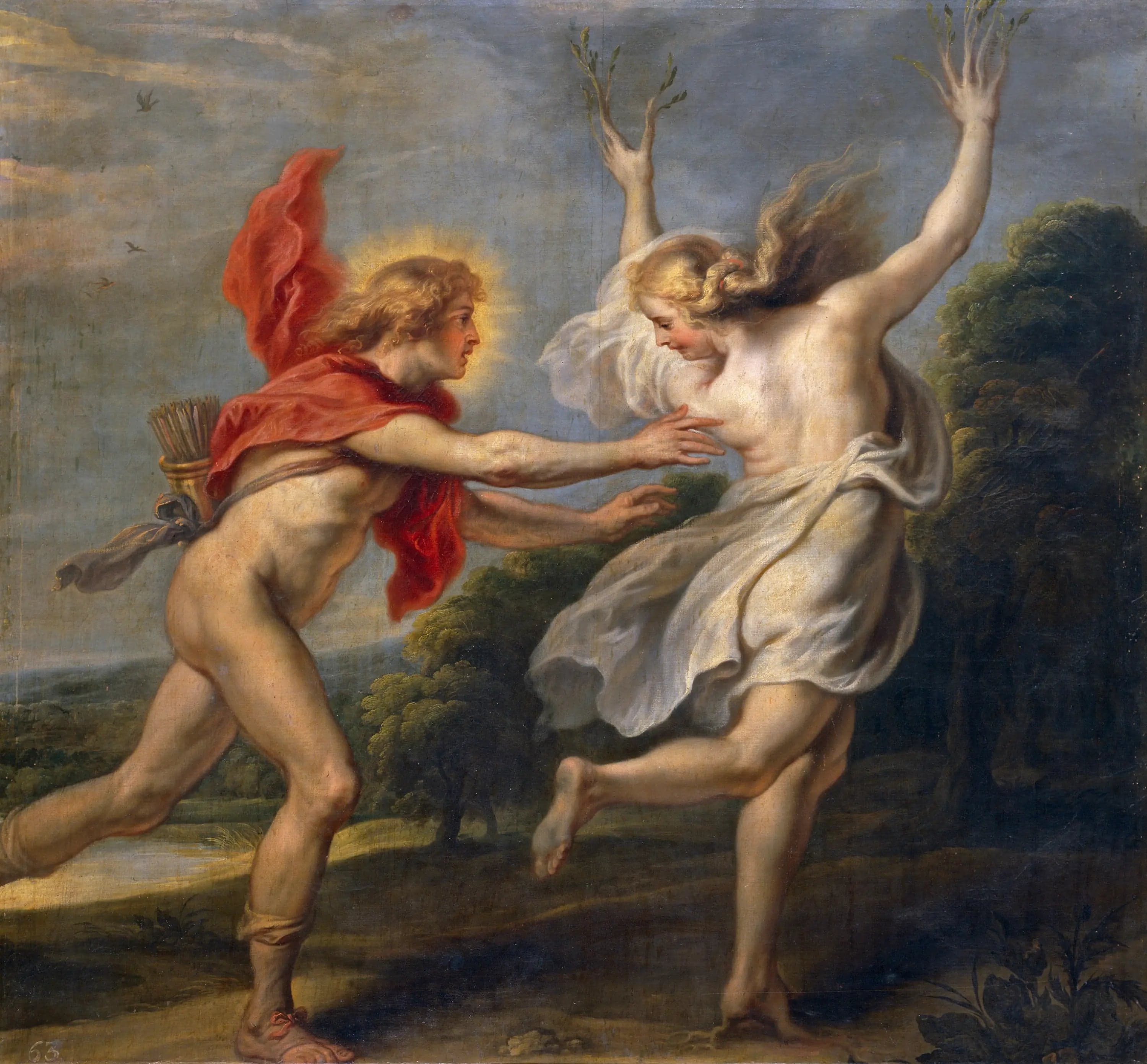Apollo Chasing Daphne