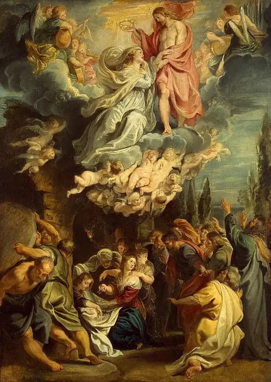 Coronation and Assumption of the Virgin