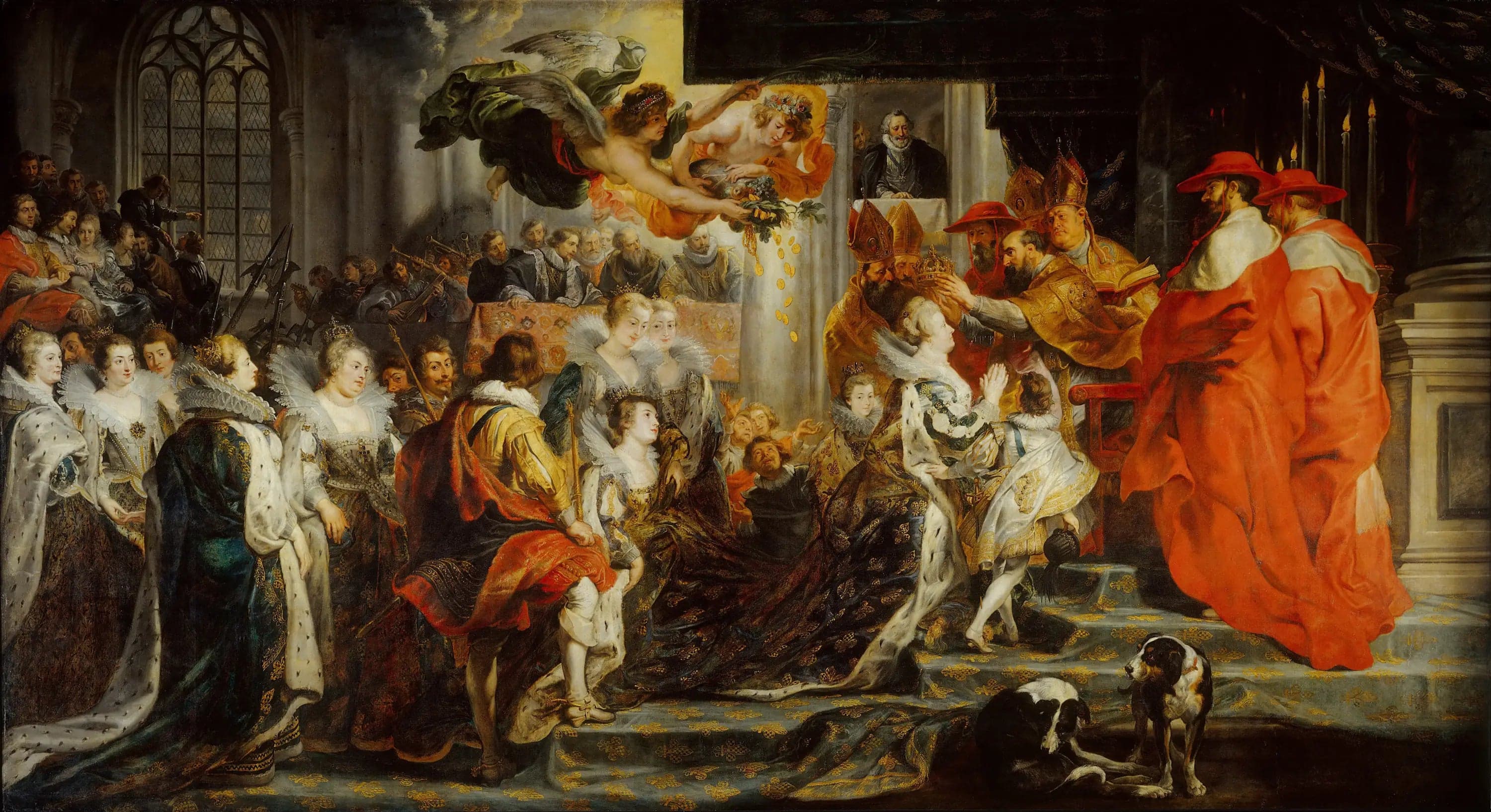 Coronation of Marie de Médicis on May 13, 1610