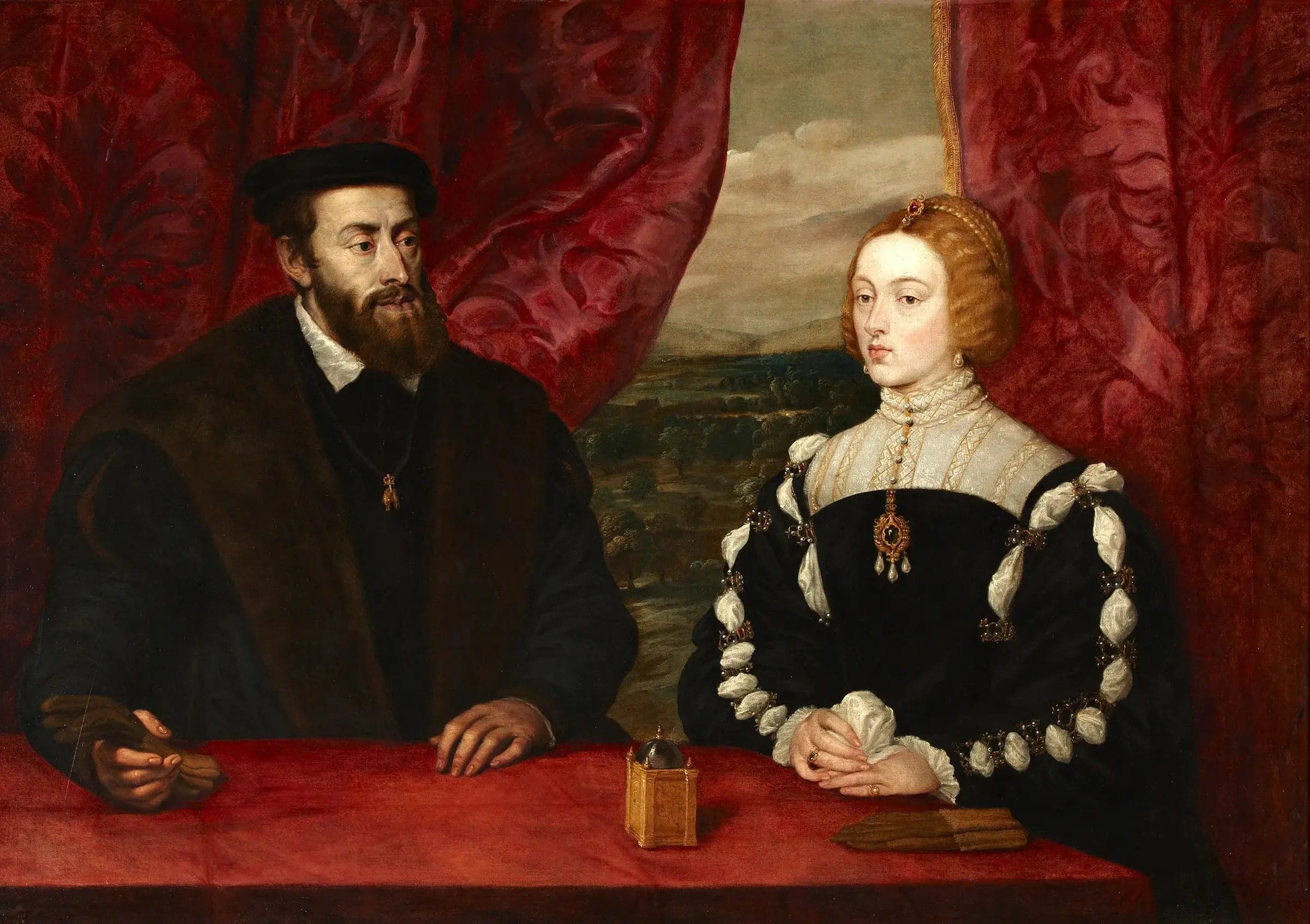 Emperor Charles V and Empress Isabella
