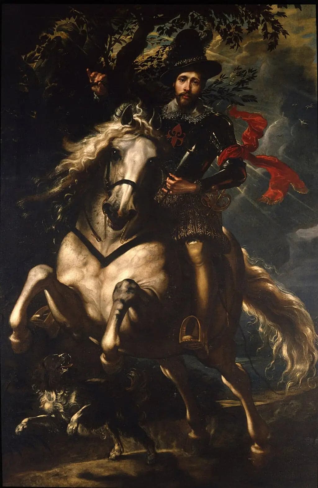 Equestrian Portrait of Giovanni Carlo Doria