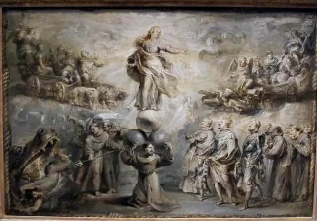 Franciscan Allegory in Honor of the Immaculate Conception