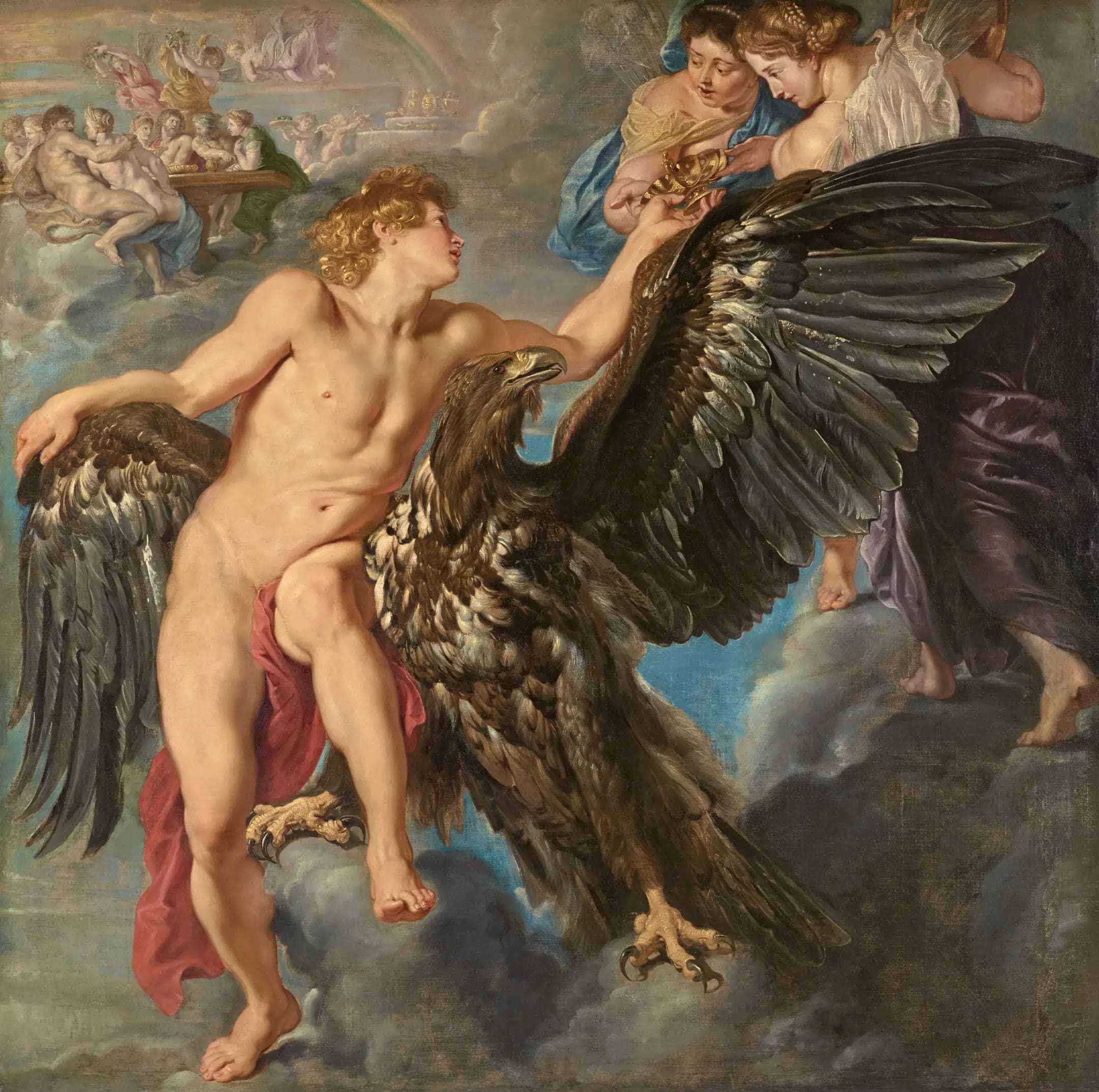 Ganymede Receiving the Bowl from Hebe