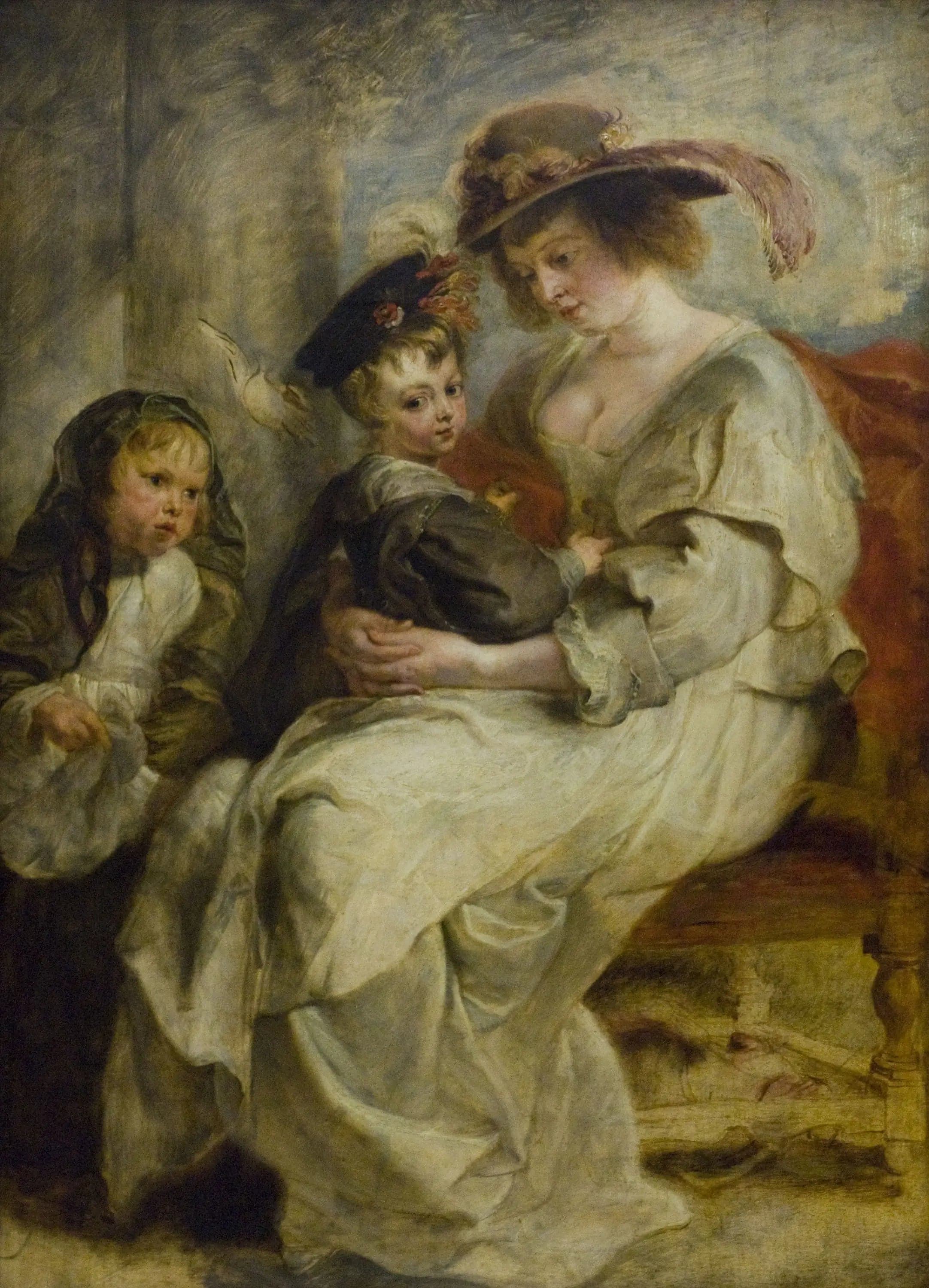 Hélène Fourment and Two of Her Children