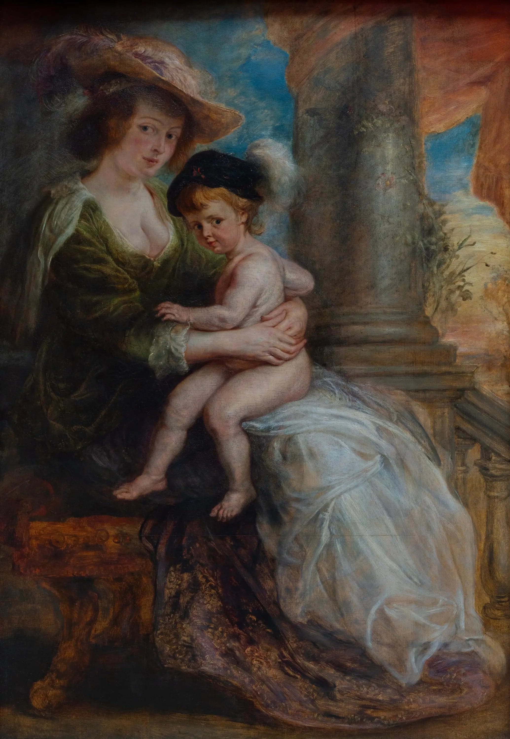 Hélène Fourment and her son Frans
