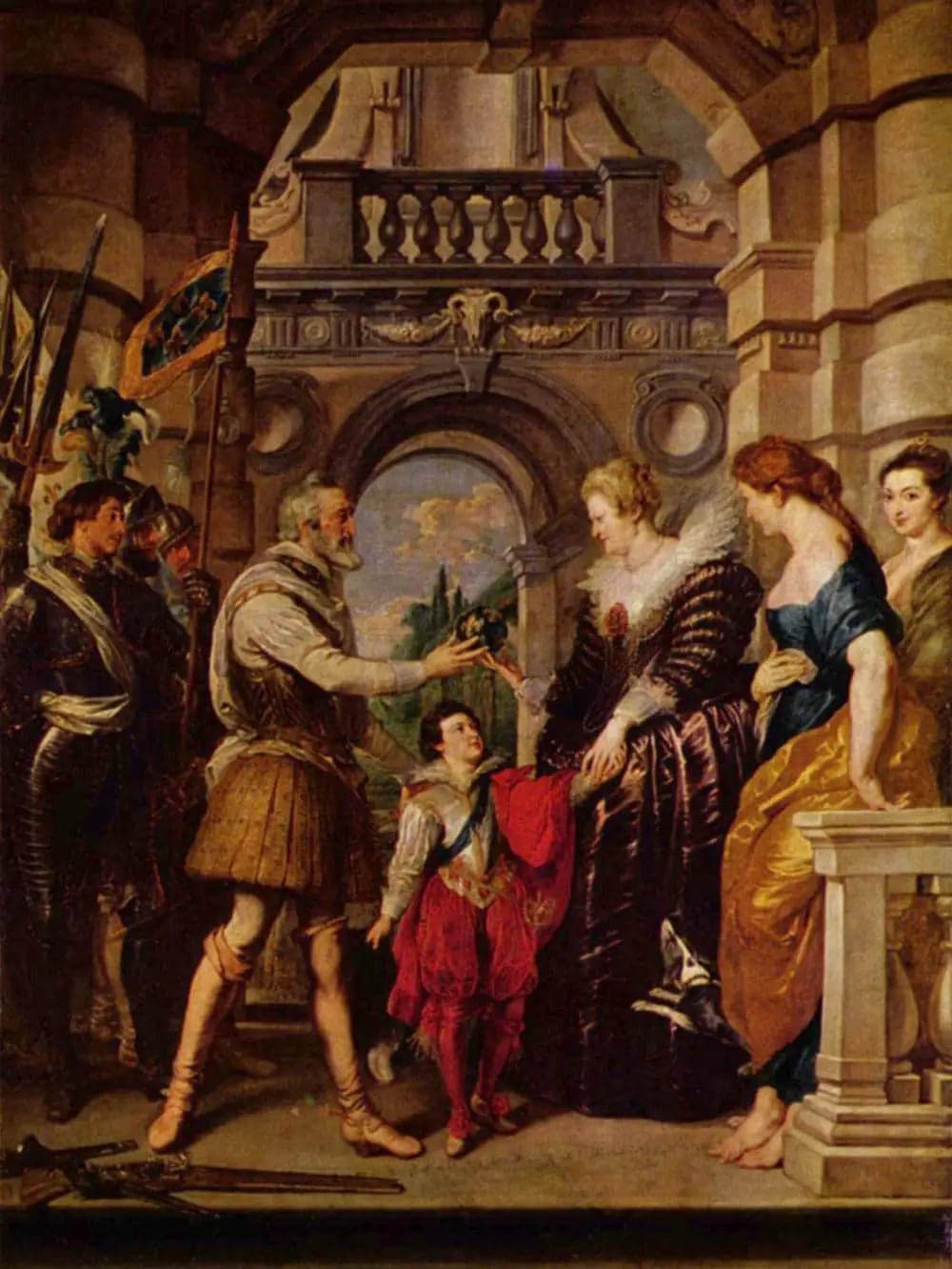 Henri IV Parting for the German War and Entrusting the Government of His Kingdom to the Queen on March 20, 1610