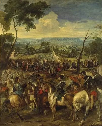 Henri IV at the Battle of Arques
