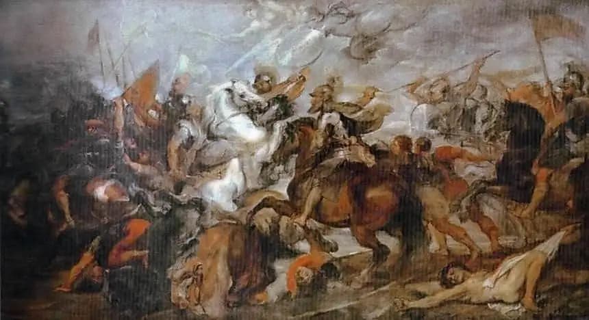 Henri IV at the Battle of Ivry, March 14, 1590