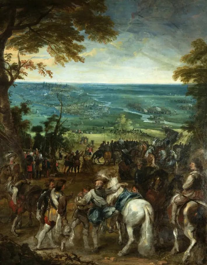 Henri IV at the Siege of Amiens