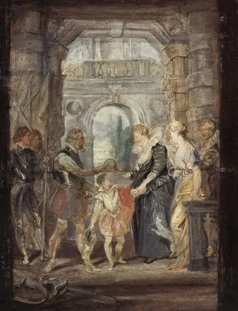 Henri IV grants the regency to Marie de Médicis
