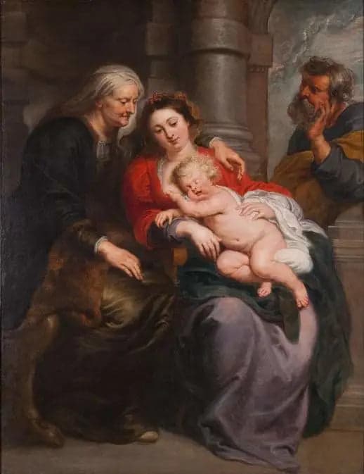 Holy Family with Saint Elizabeth
