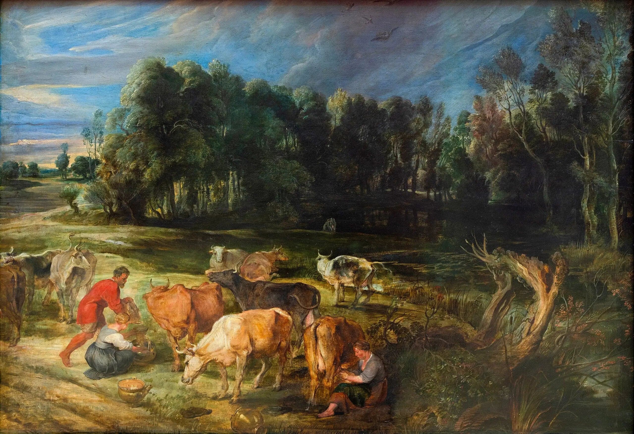 Landscape with Livestock