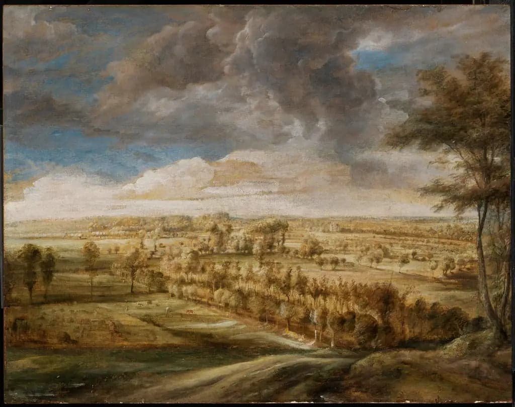 Landscape with a Tree-lined Avenue