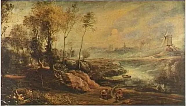 Landscape with the Birdcatcher