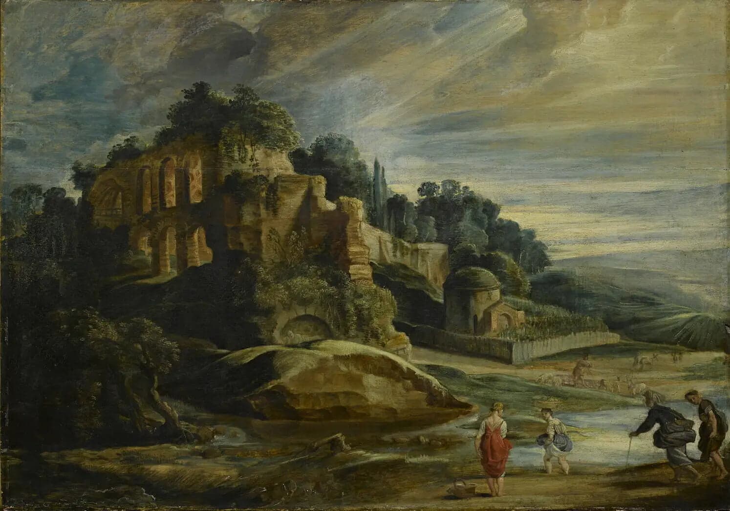 Landscape with the Ruins of the Palatine Hill