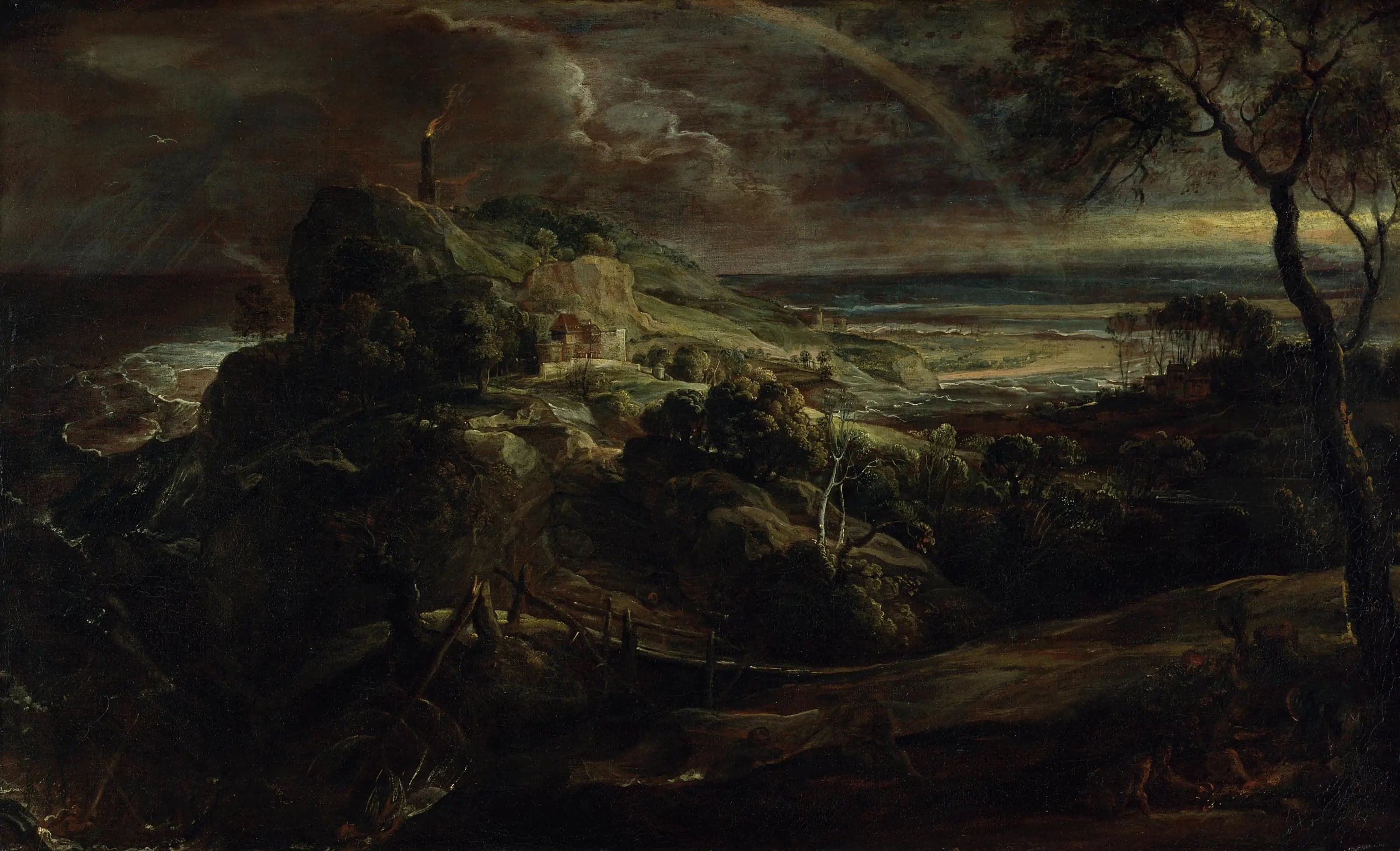 Landscape with the Shipwreck by Paul