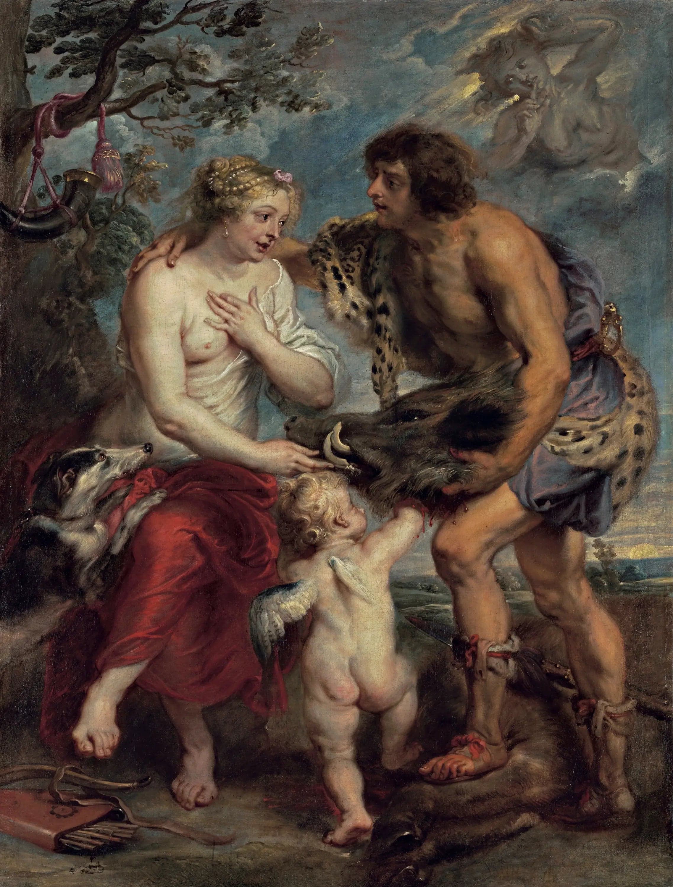 Méléagre and Atalanta