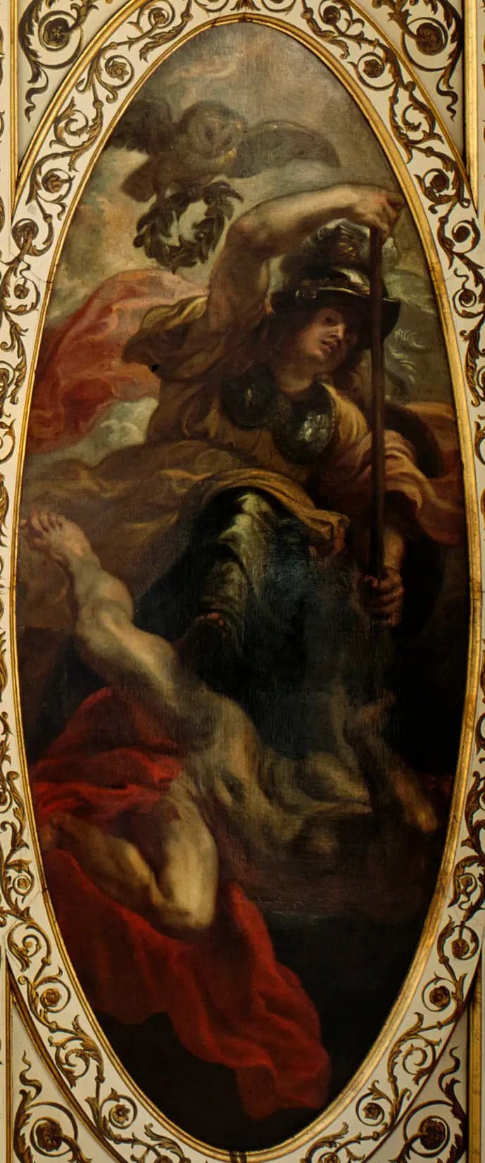 Minerva, or Wisdom Striking Ignorance