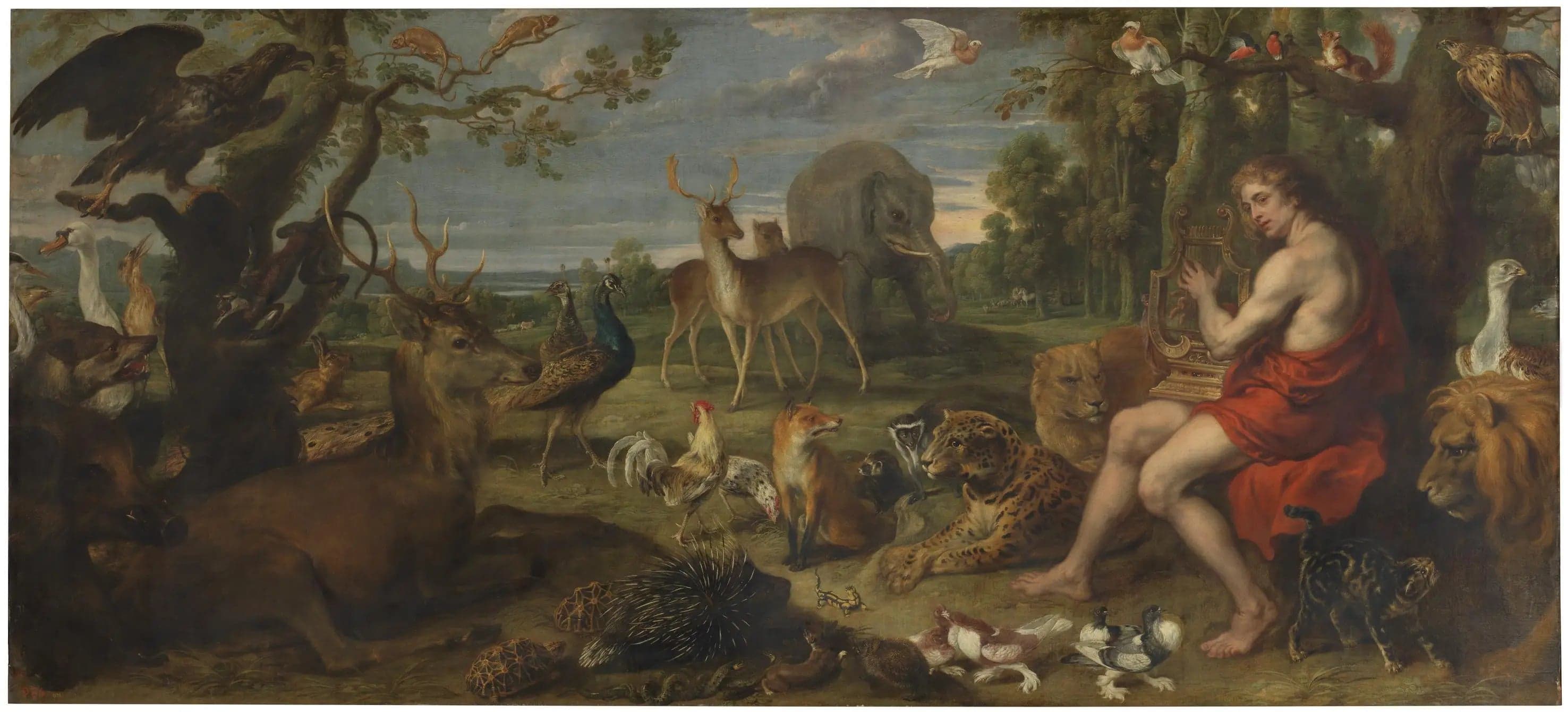 Orphée et les animaux