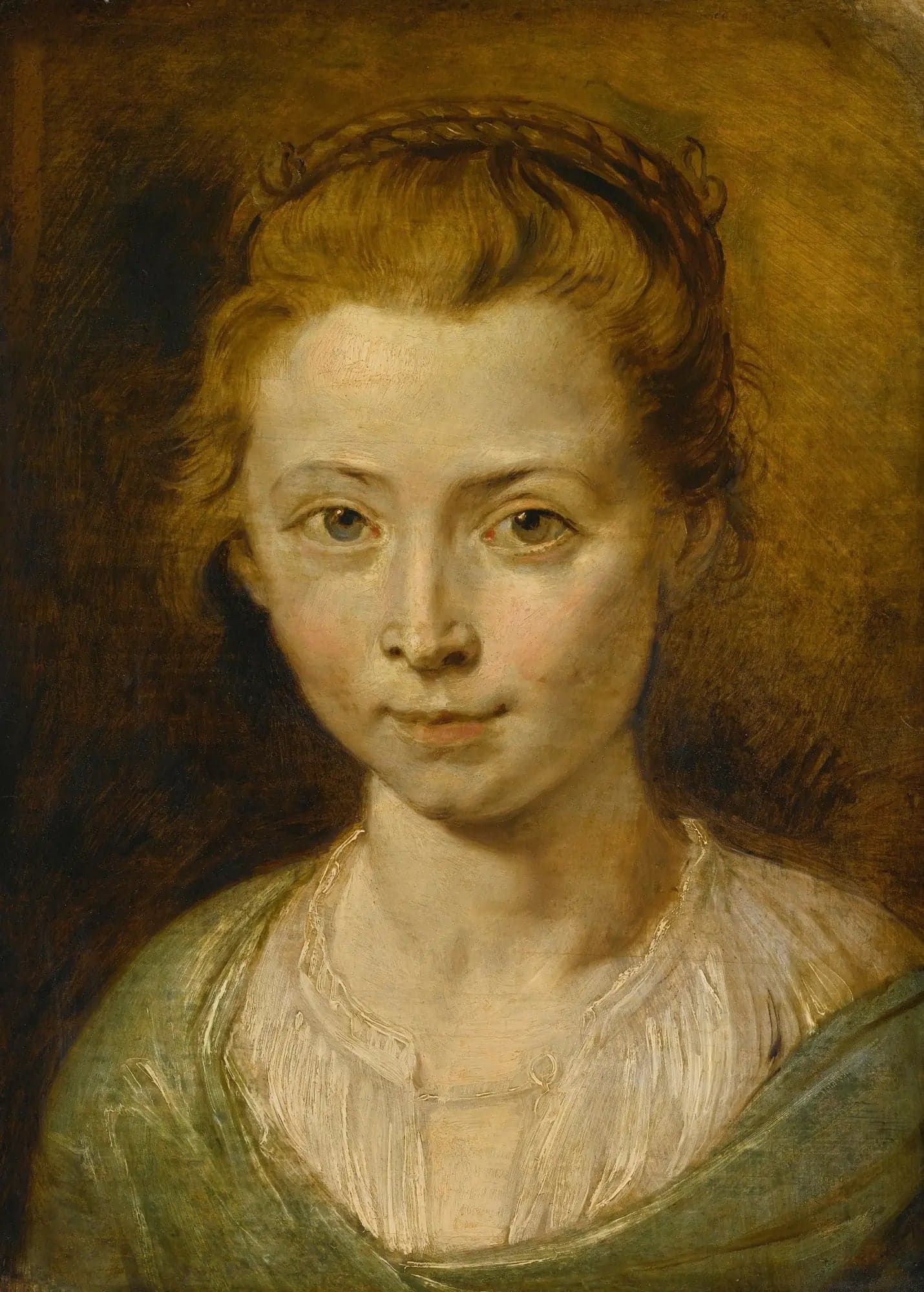 Portrait of Clara Serena Rubens, the daughter of the artist