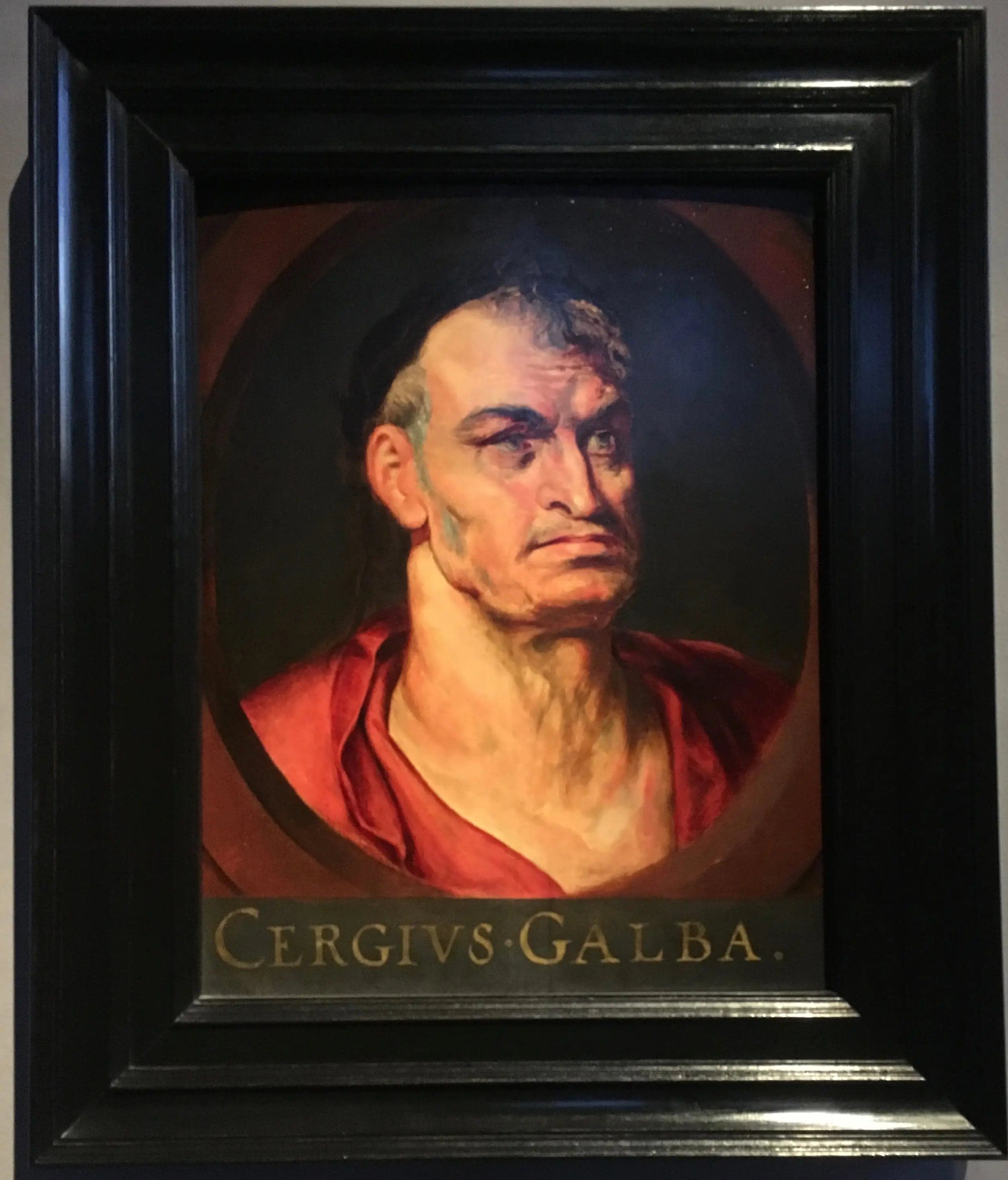 Portrait of Emperor Servius Sulpicius Galba