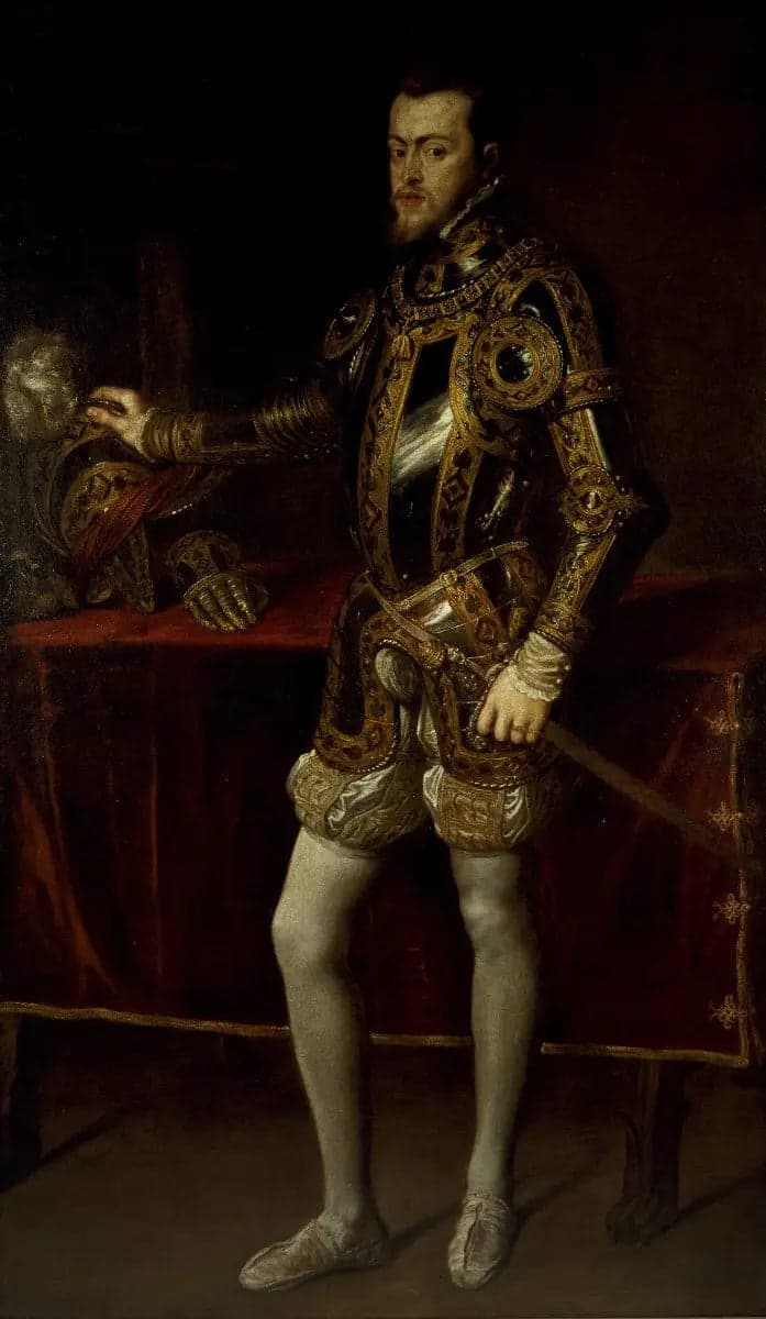 Portrait of Philip II of Spain