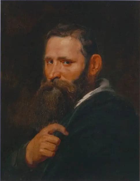 Portrait of a bearded man, circa 1612
