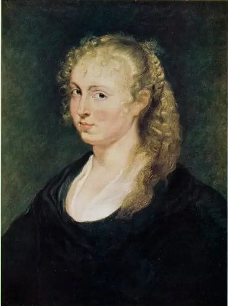 Portrait of an Unknown Blonde Woman with Braided Hair