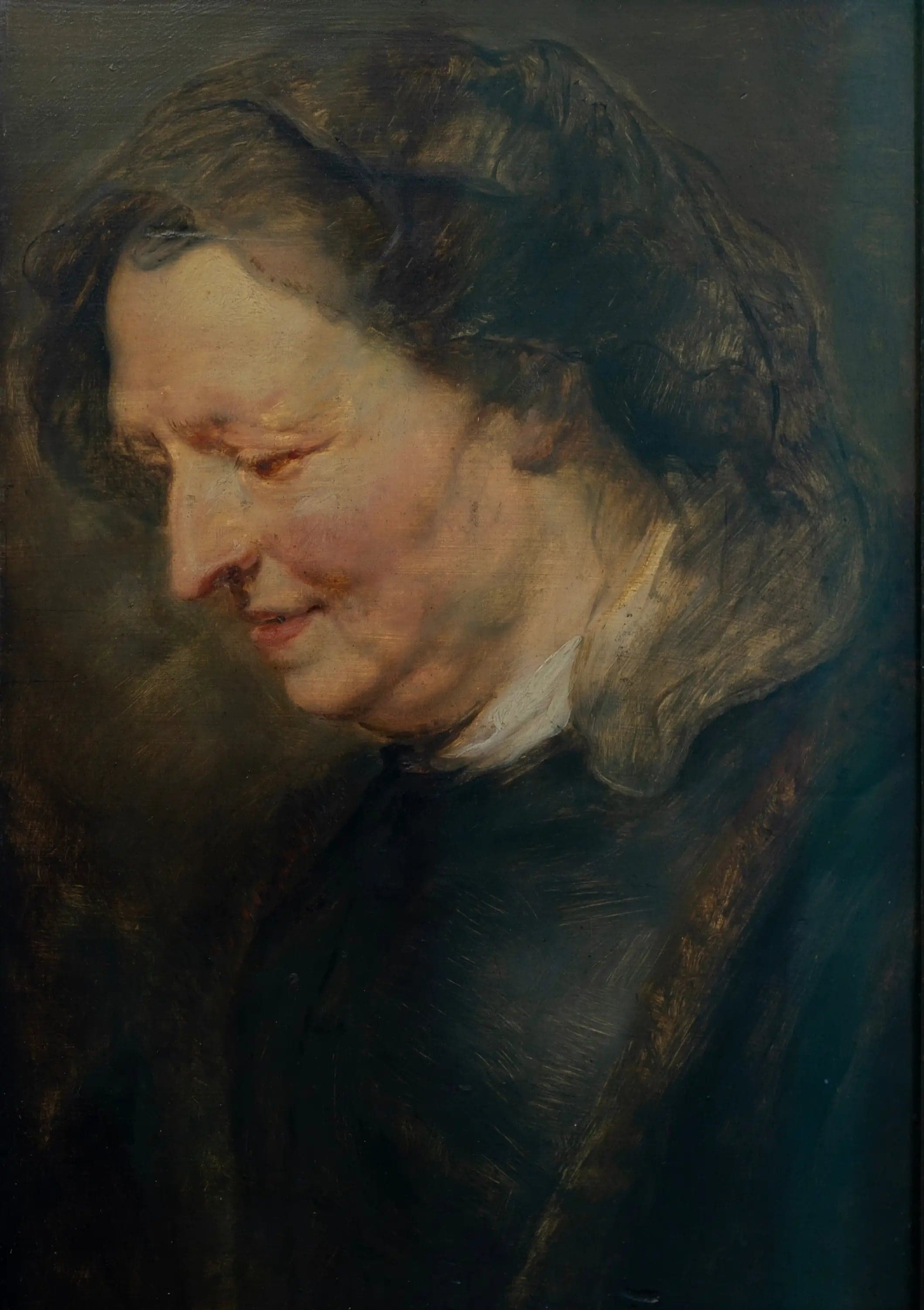 Portrait of an elderly woman