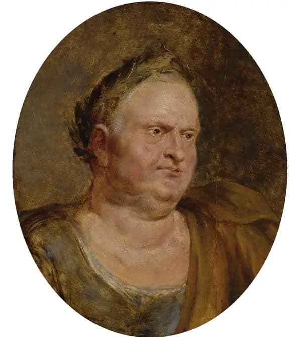 Portrait of the Roman Emperor Vitellius