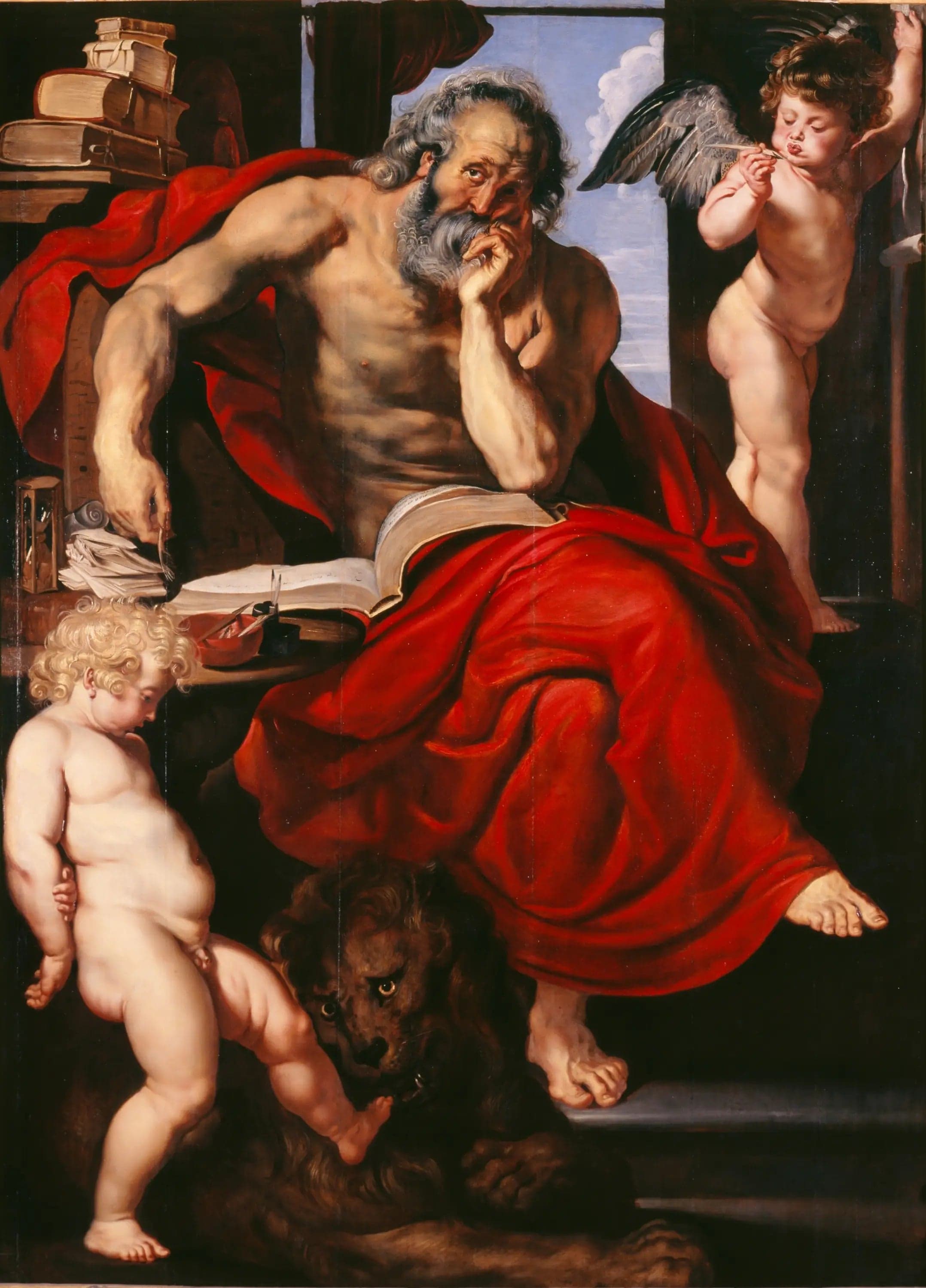 Saint Jerome in His Study