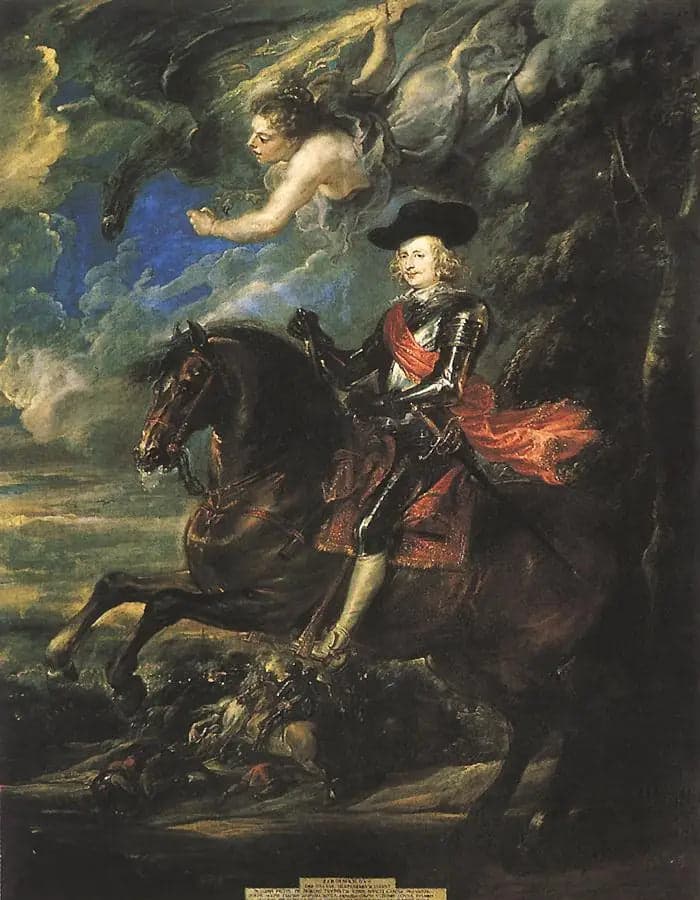 The Cardinal-Infant Don Fernando d'Autriche, at the Battle of Nördlingen